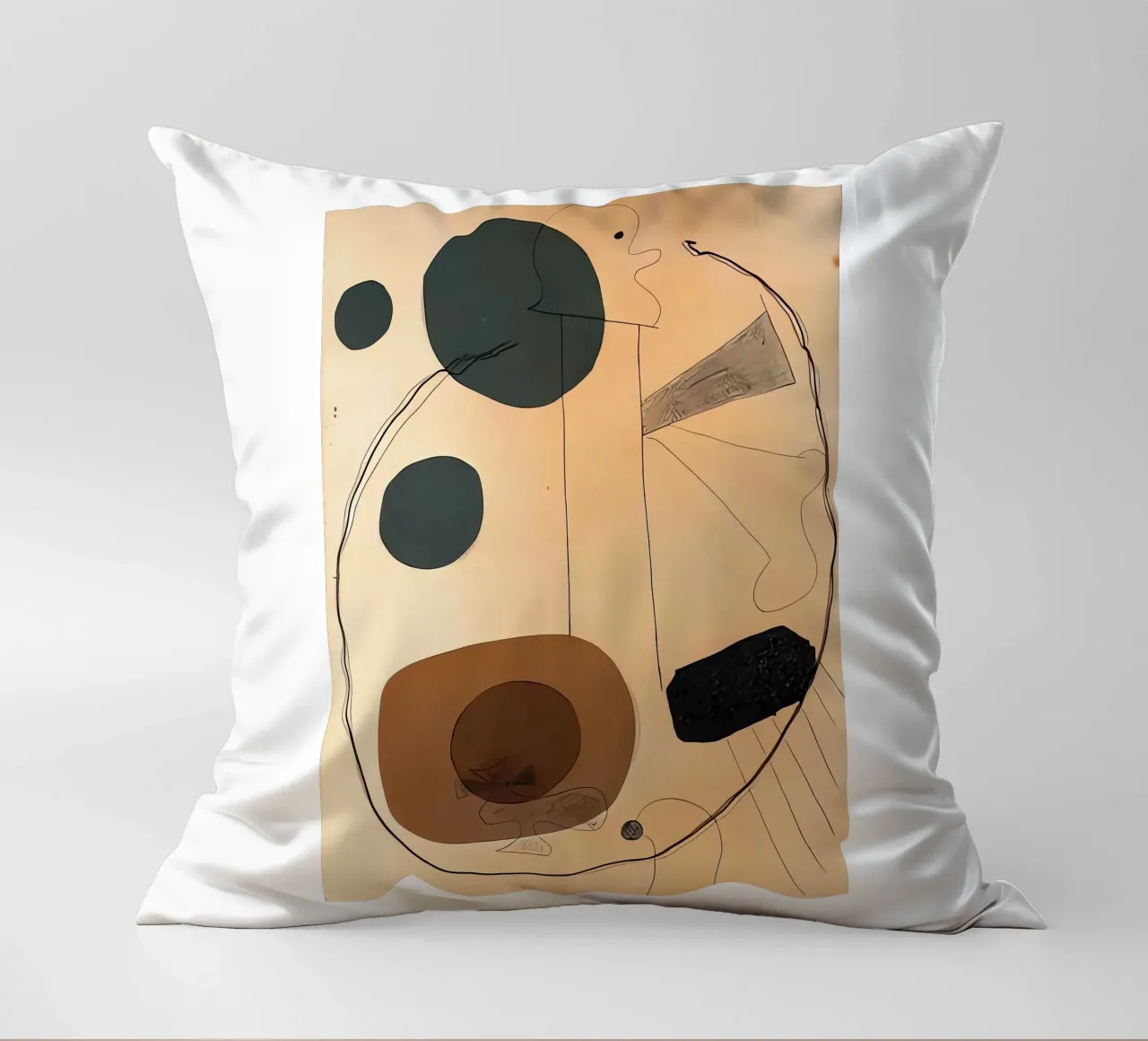 Collage decorative cushion by Narciso
