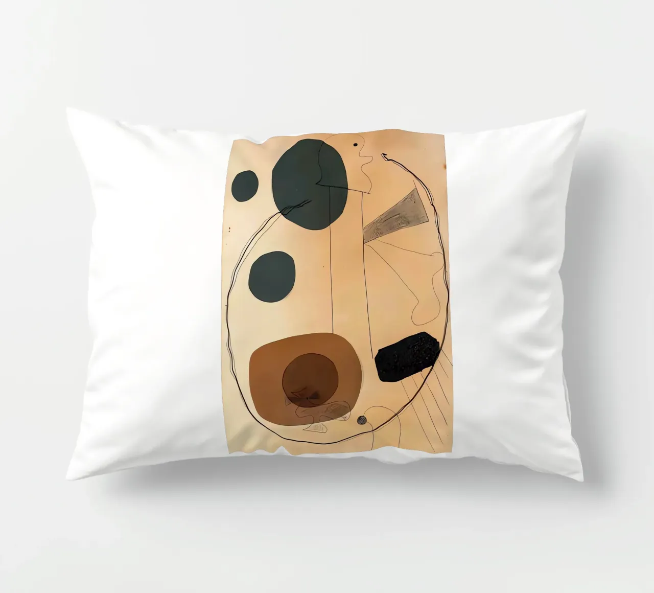 Collage decorative cushion by Narciso