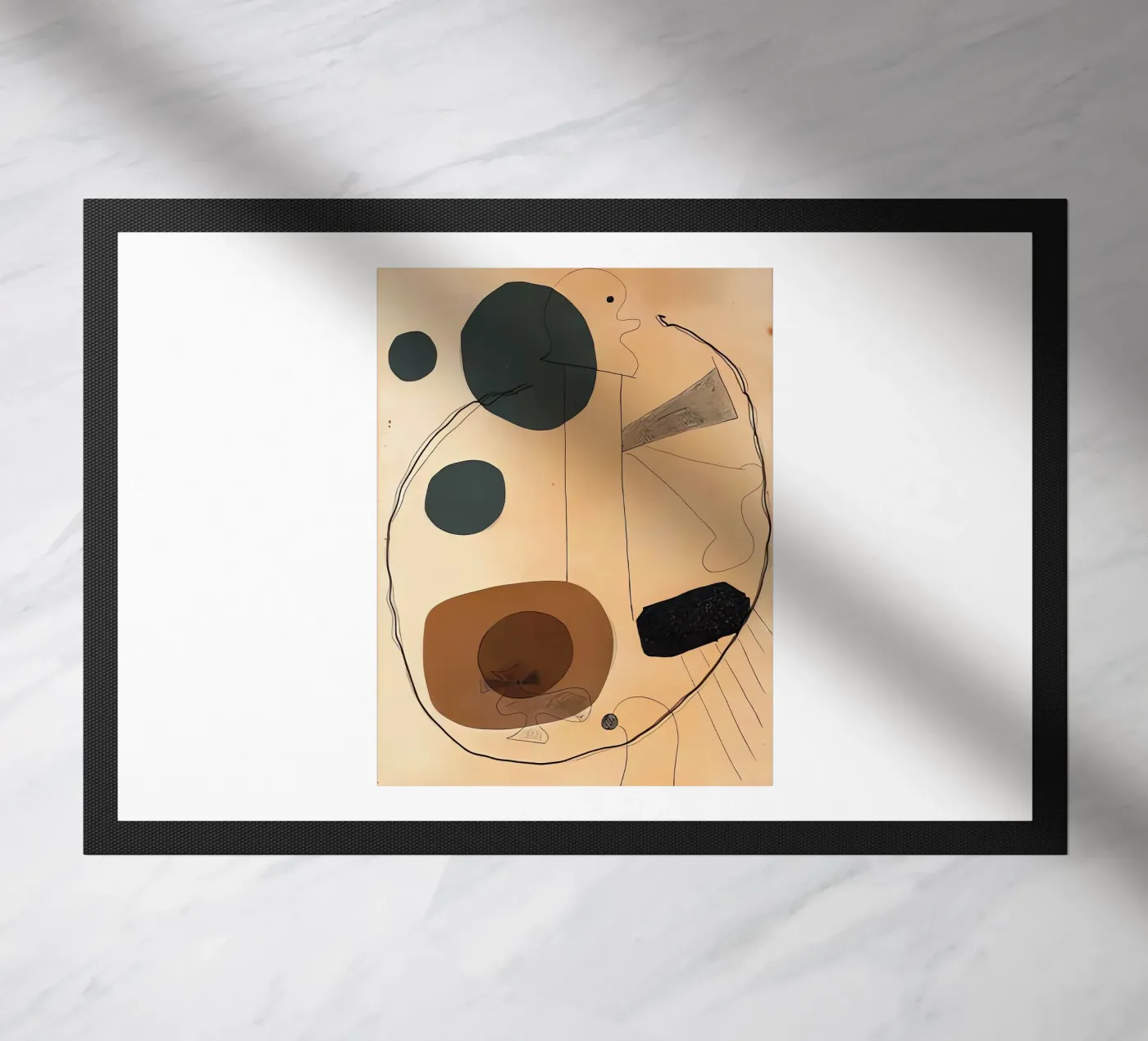 Collage deurmat van Narciso