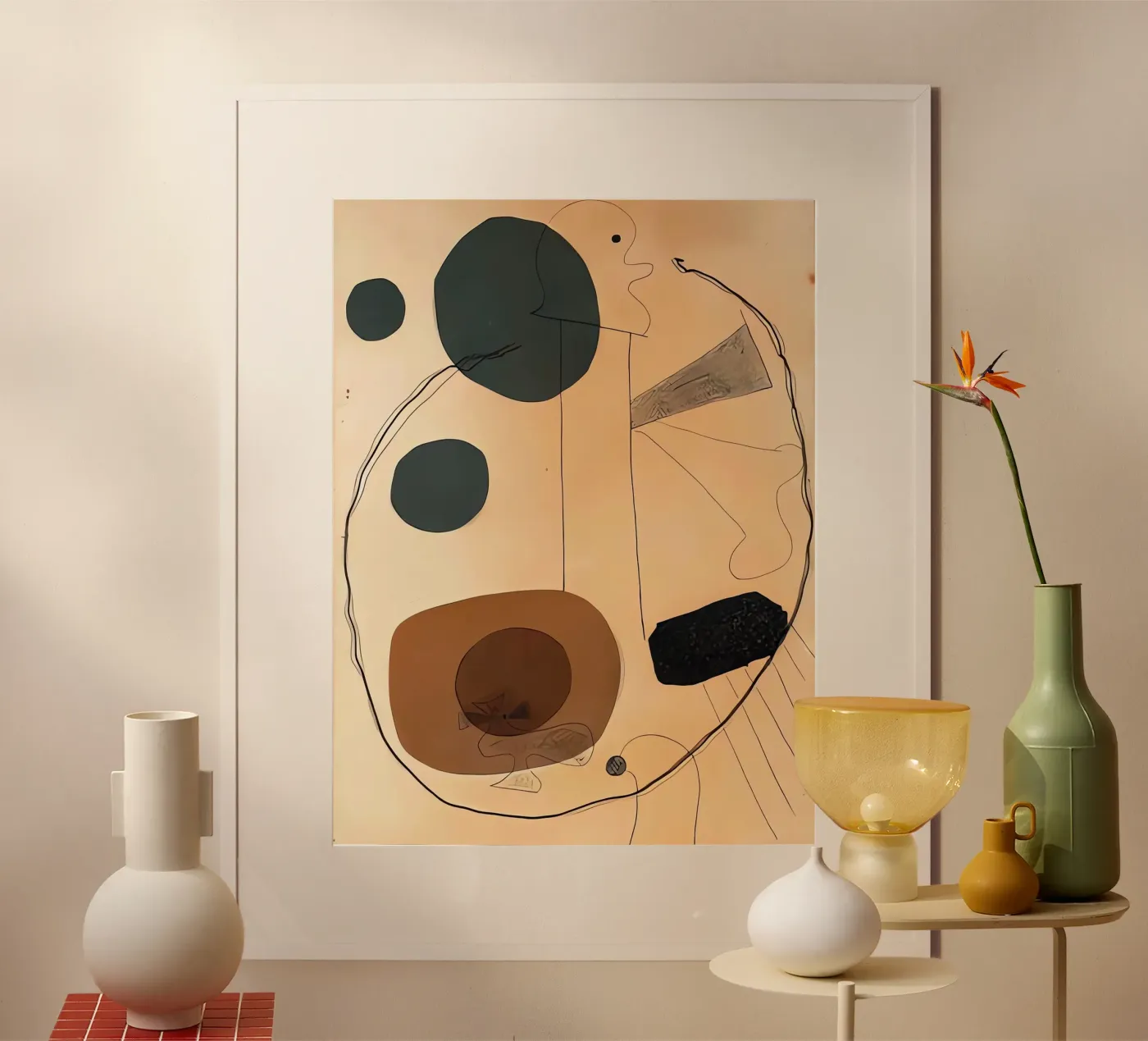 Collage poster van Narciso