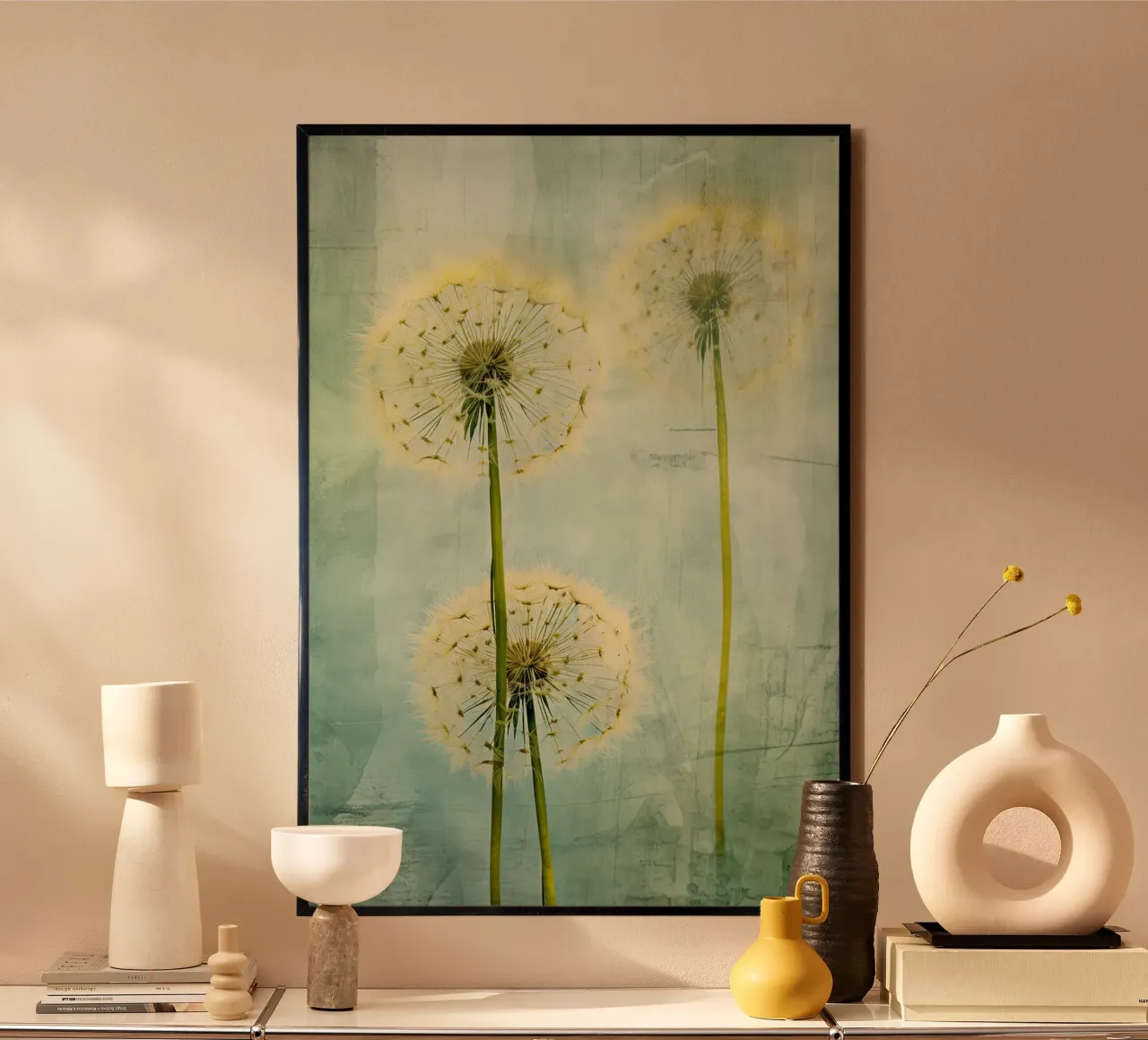 Wandkunst von Imagine Poster mit Kunststoffrahmen von Imagine