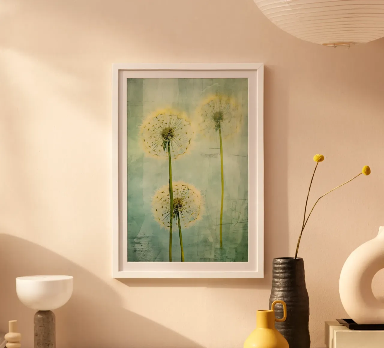 Wandkunst von Imagine Poster mit Kunststoffrahmen von Imagine