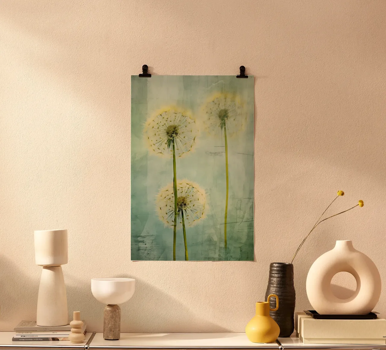 Wandkunst von Imagine Poster mit Kunststoffrahmen von Imagine