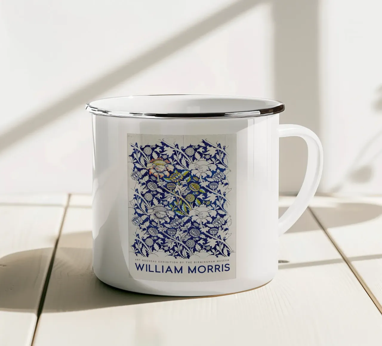 William Morris Wey 1882-1883 tazza in smalto da Jam Poster