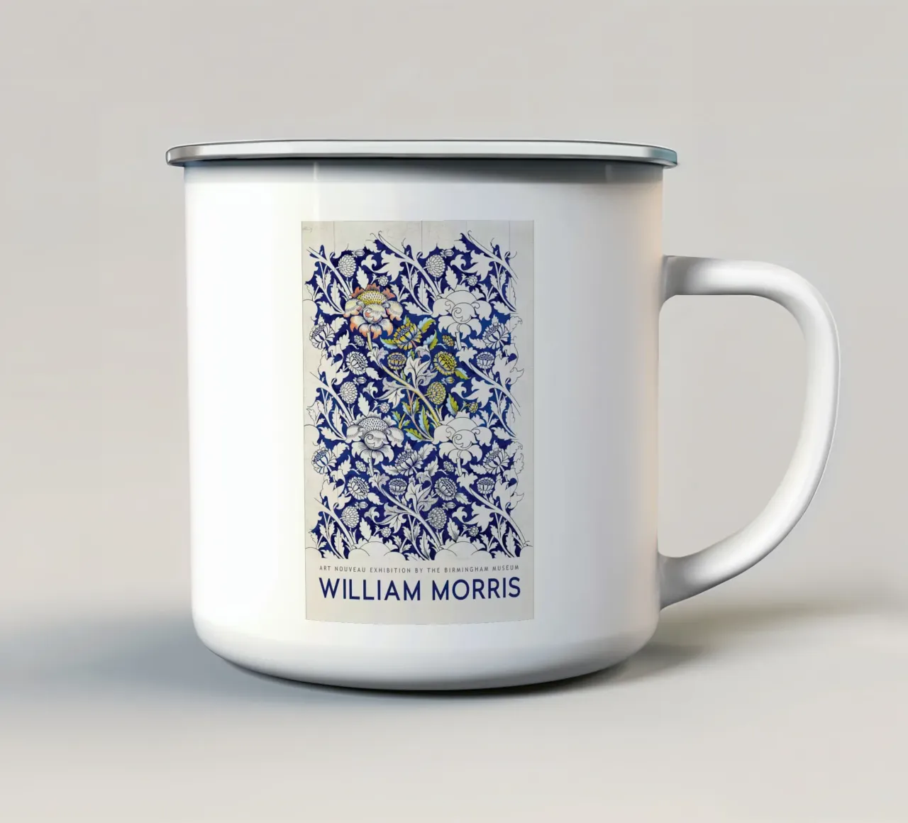 William Morris Wey 1882-1883 tazza in smalto da Jam Poster