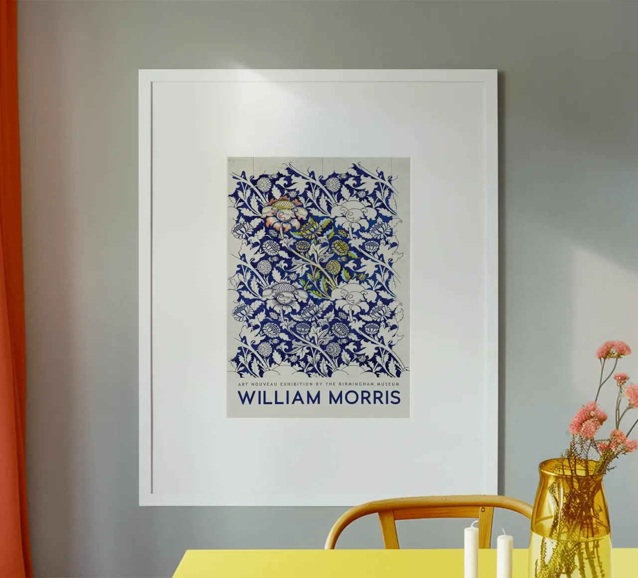 William Morris Wey 1882-1883 Poster mit Kunststoffrahmen von Jam Poster