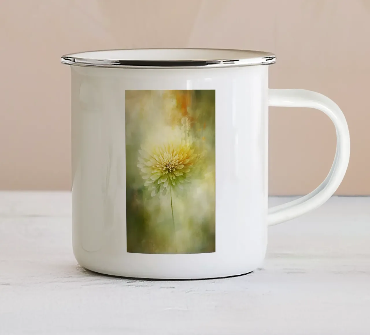 Arte da parete di Imagine tazza in smalto da Imagine