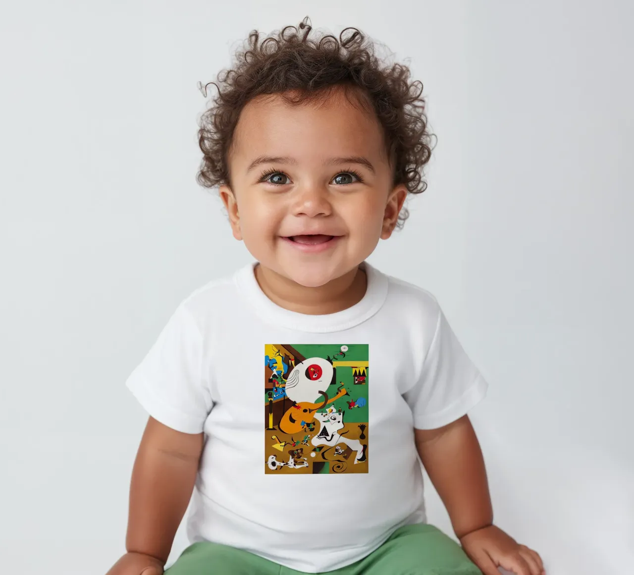 Dutch Interior (I) baby t-shirt by Narciso