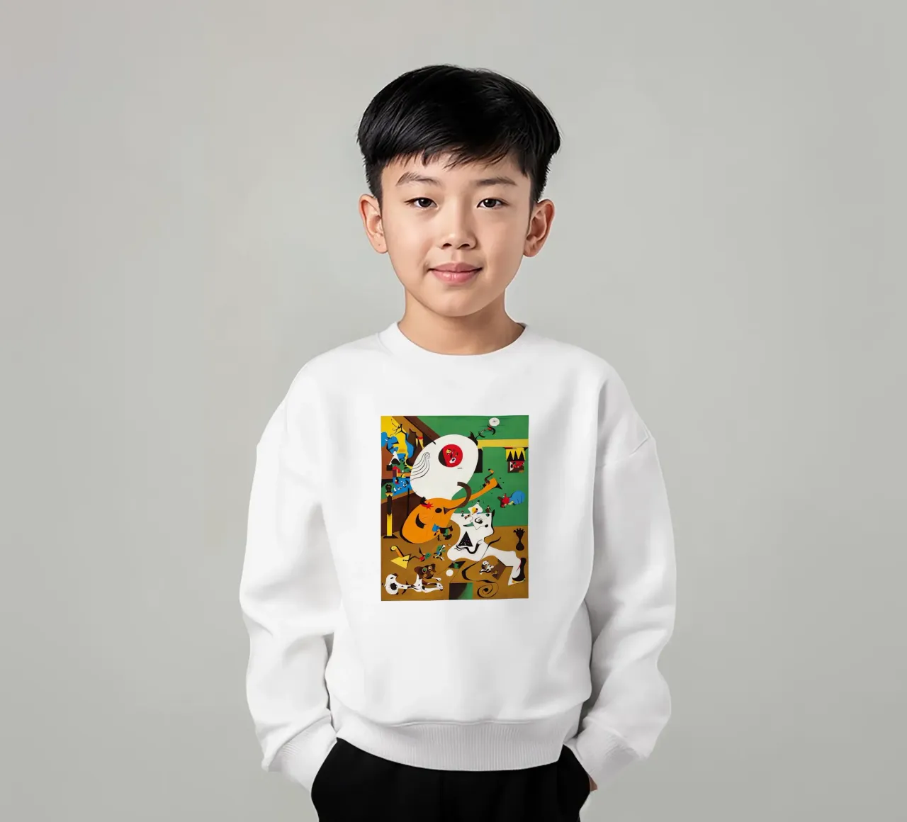 Niederländisches Interieur (I) Kinder Sweatshirt von Narciso