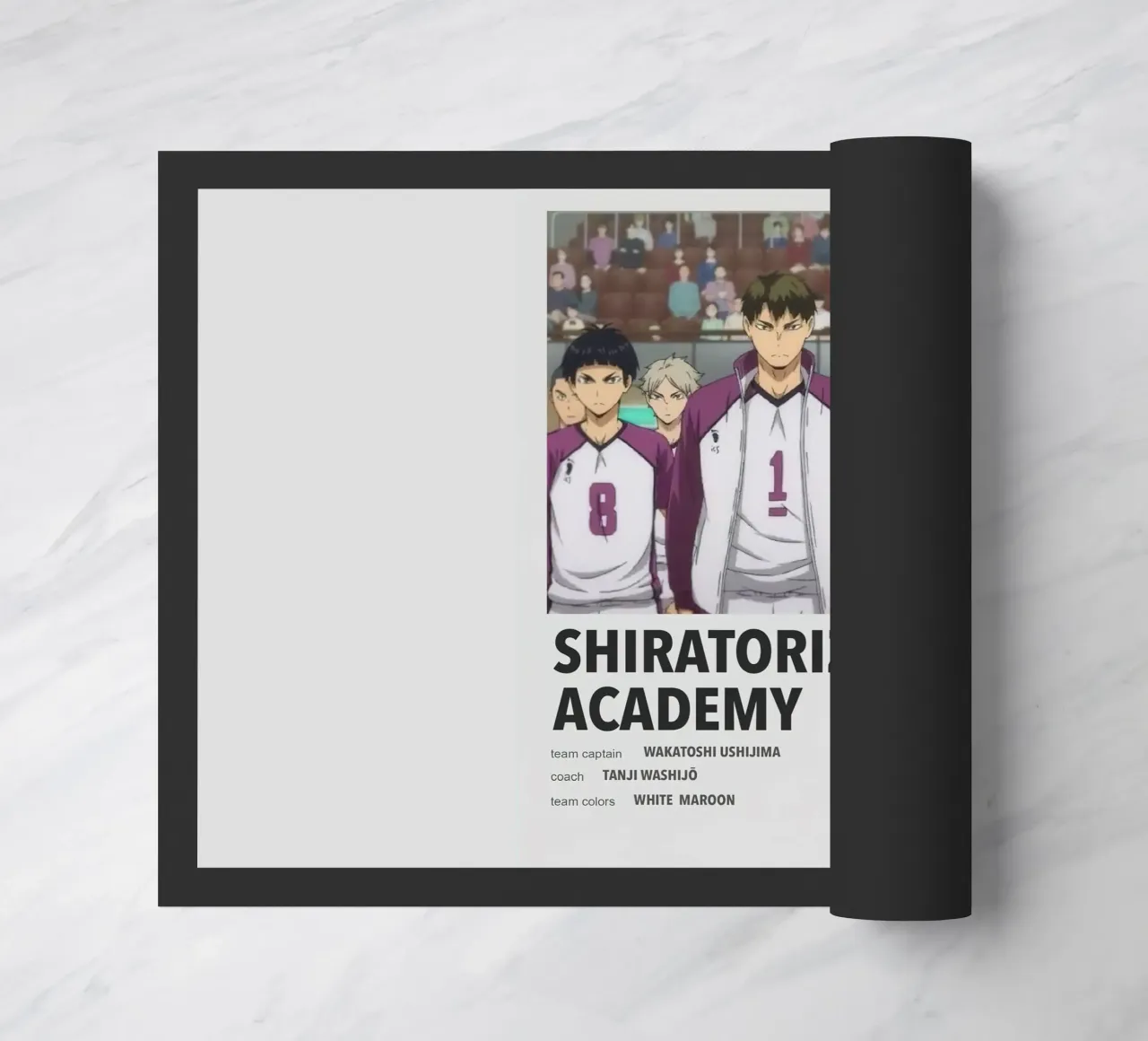 academia shiratorizawa felpudo de Green
