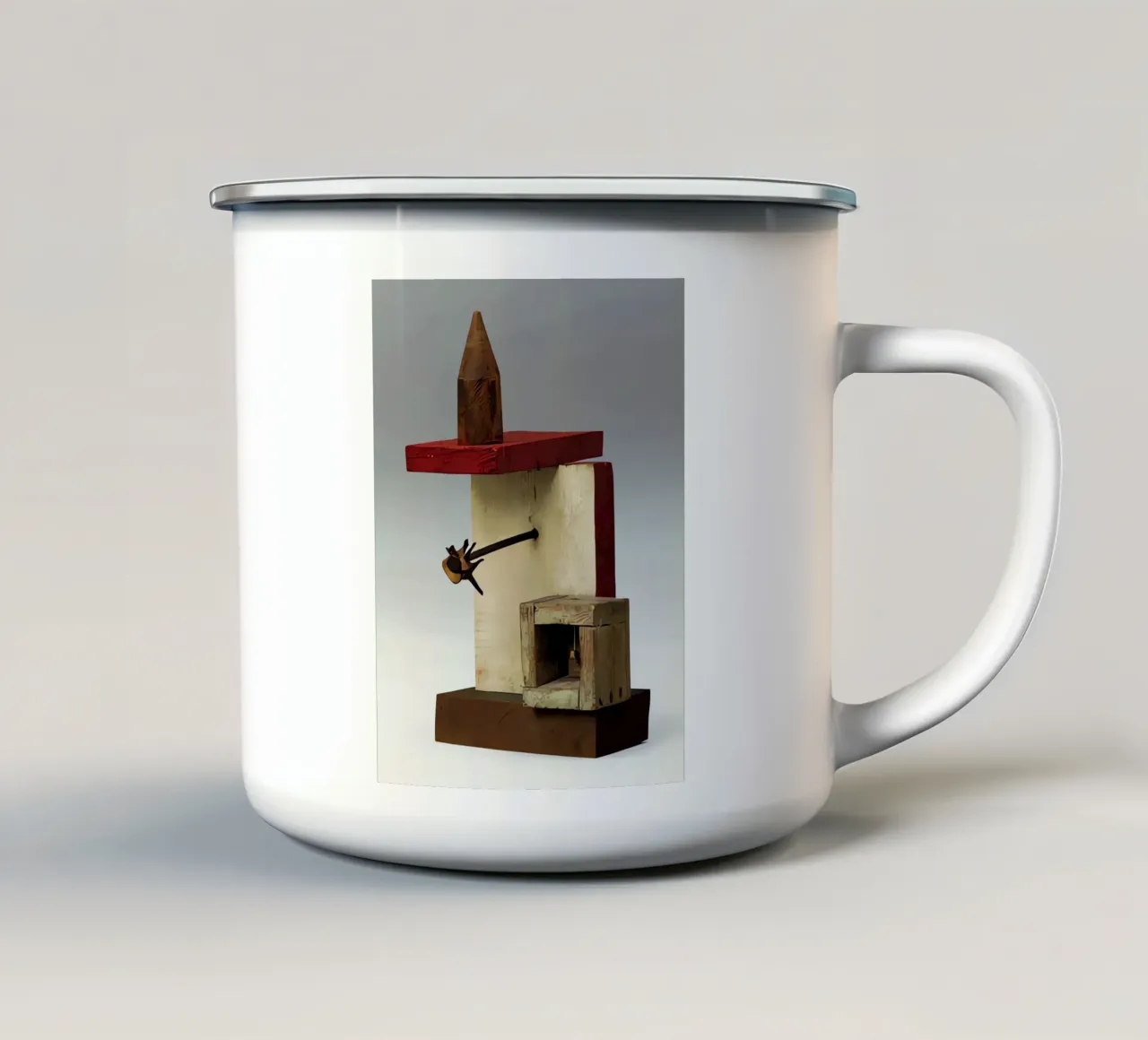 Oggetto tazza in smalto da Narciso