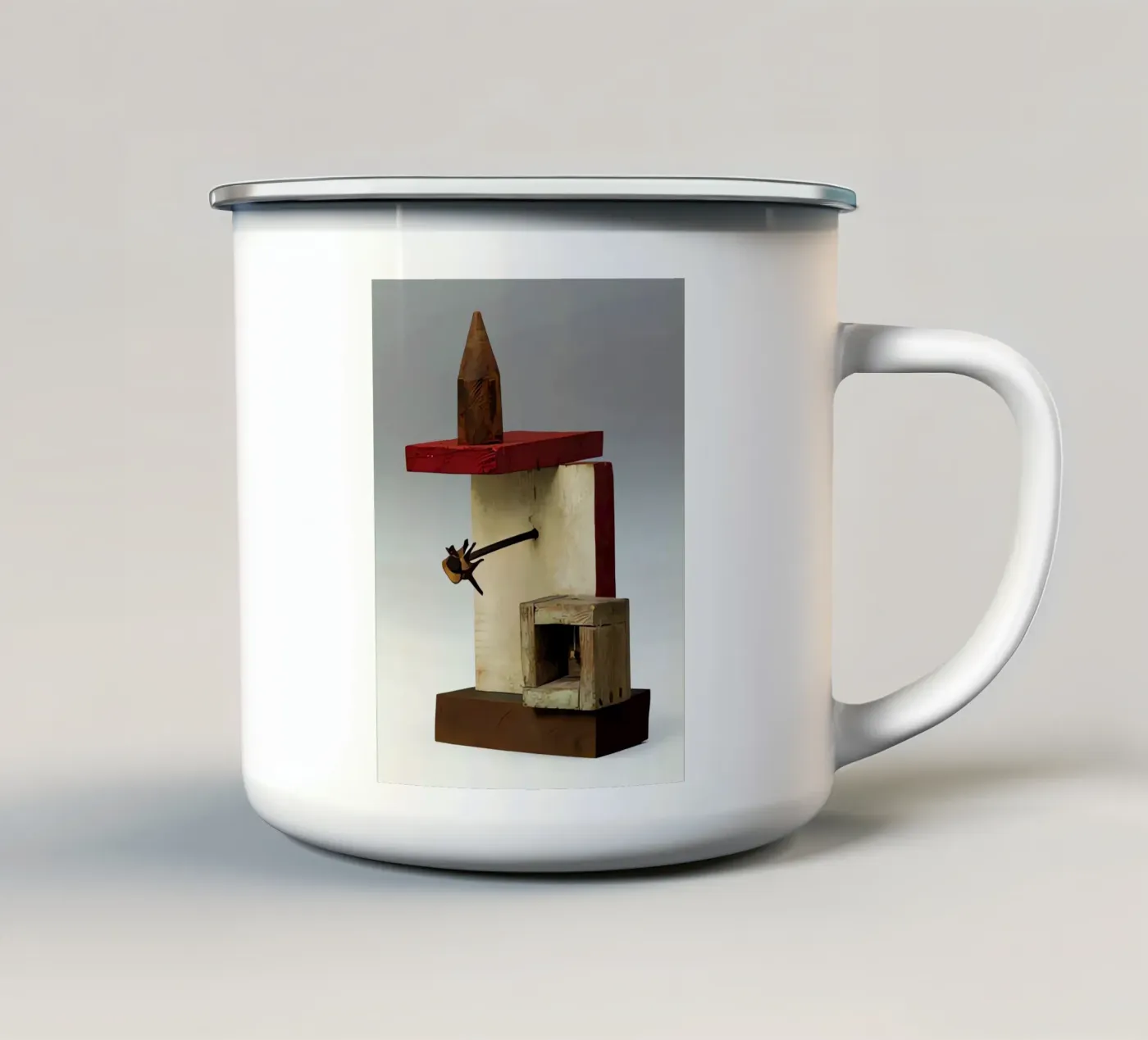 Object enamel mug by Narciso