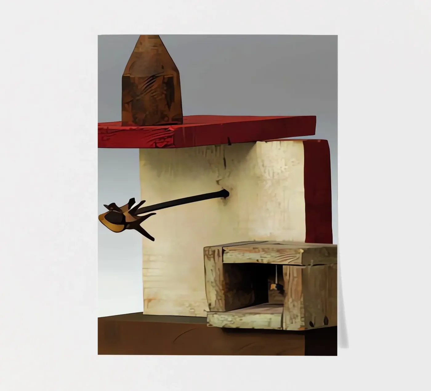 Object planche autocollant de Narciso