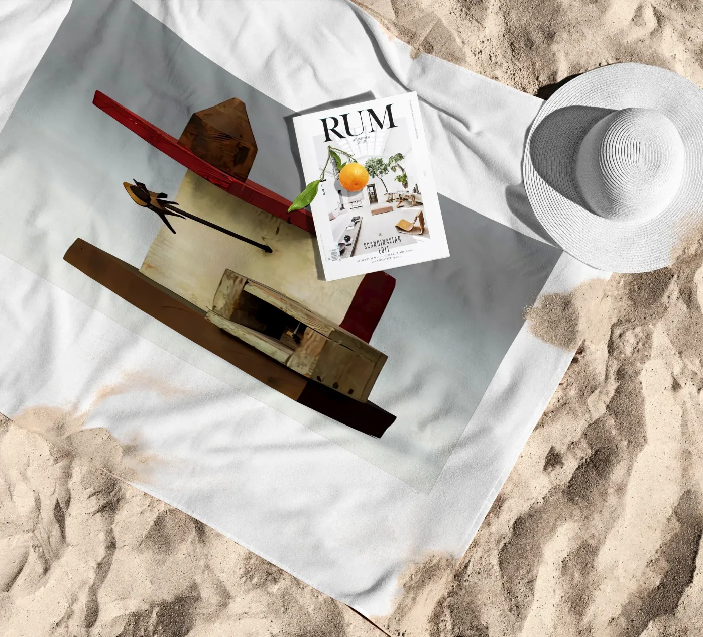 Object strandhanddoek van Narciso