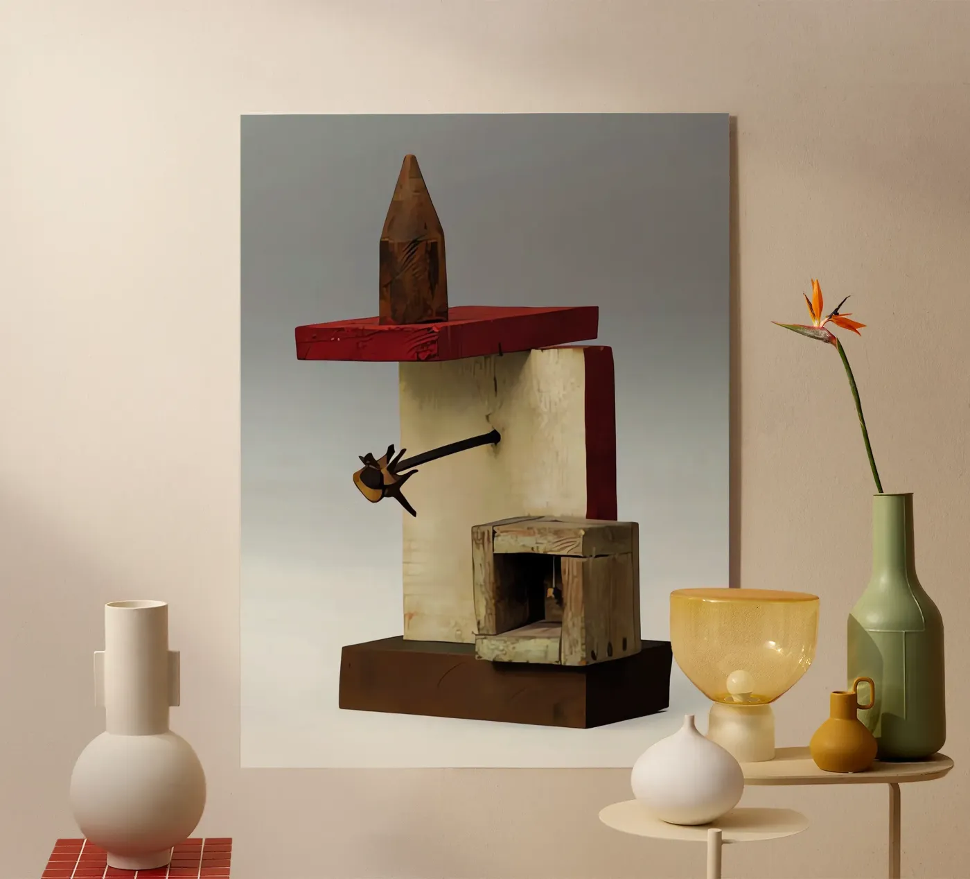 Objet plexiglas de Narciso