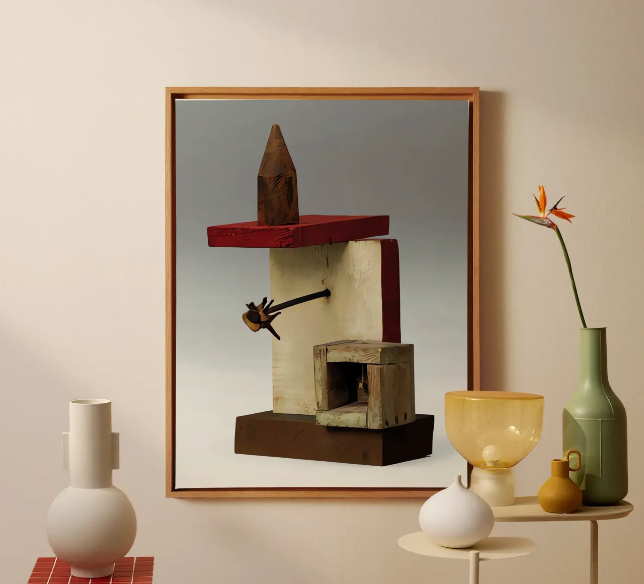 Objet toile de Narciso