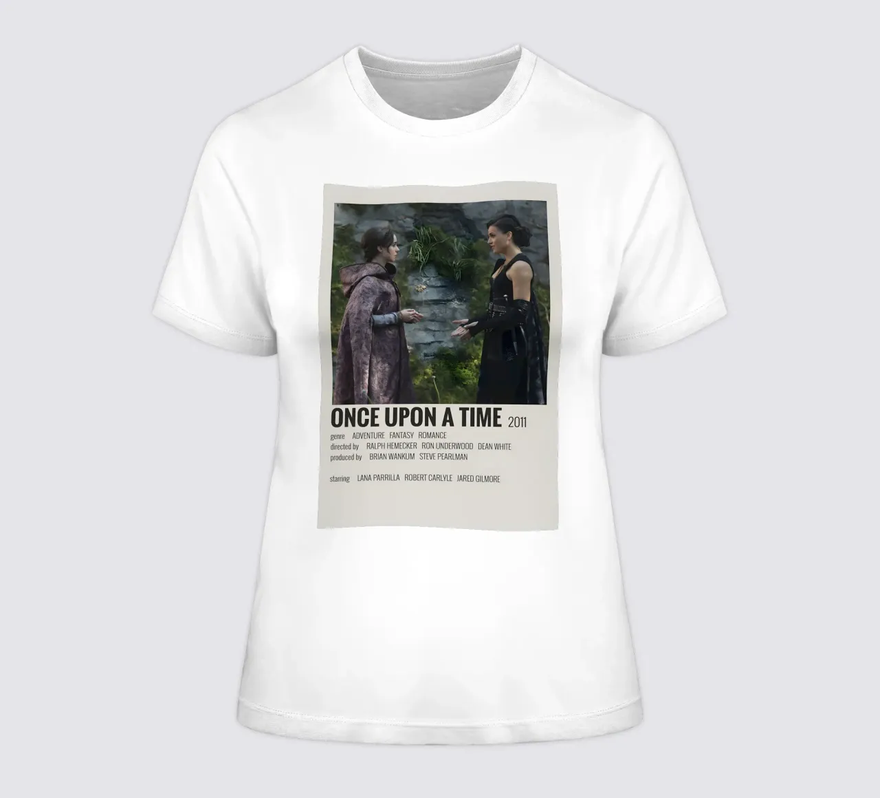 ONCE UPON A TIME 2011 t-shirt ajusté pour femmes de MVFminimalist