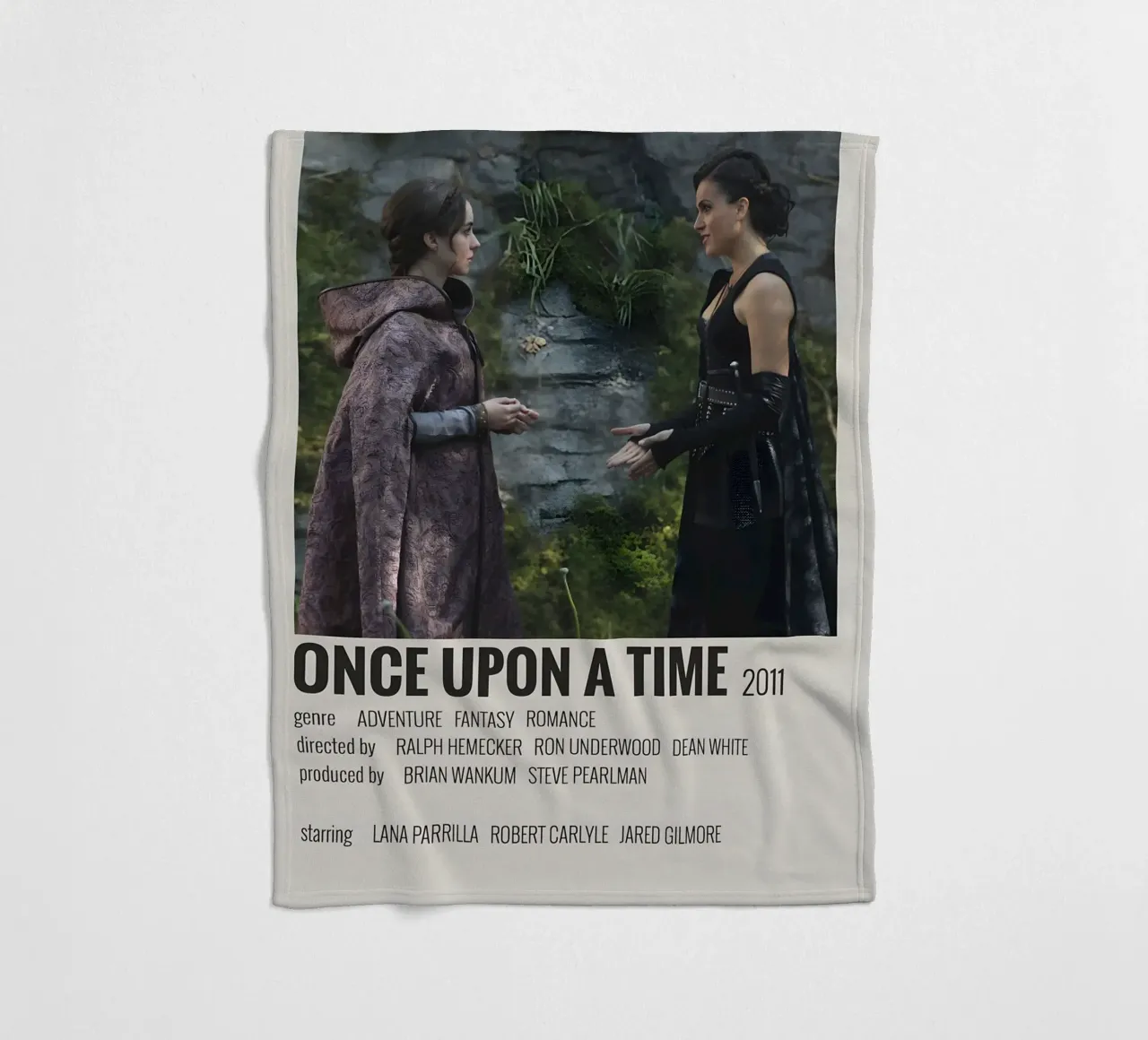 ONCE UPON A TIME 2011 coperta in pile da MVFminimalist
