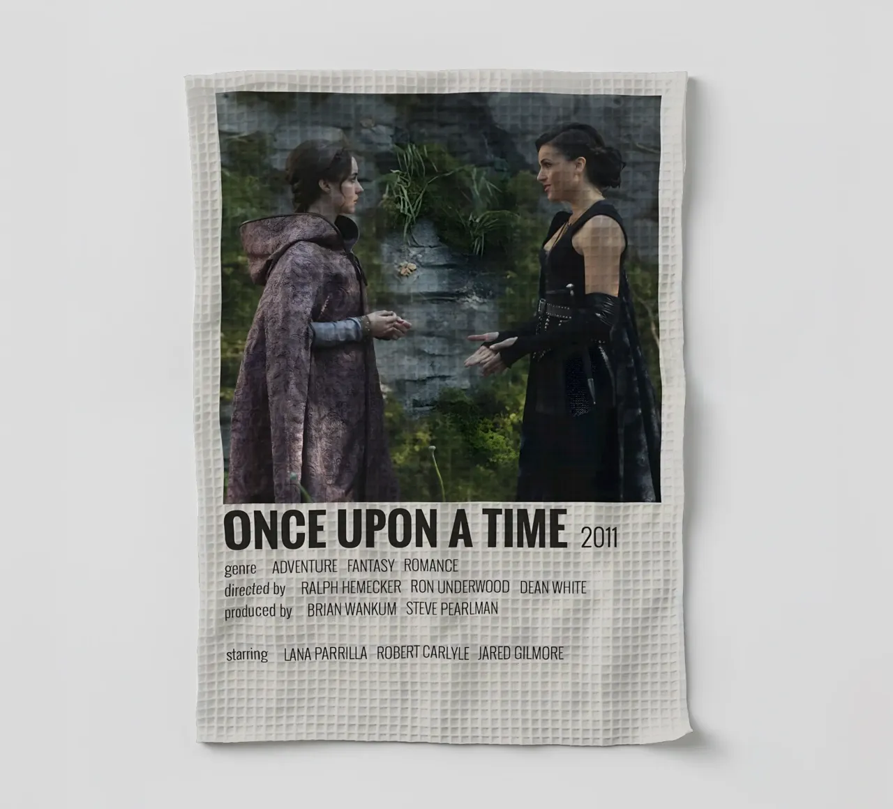 ONCE UPON A TIME 2011 canovaccio da cucina da MVFminimalist
