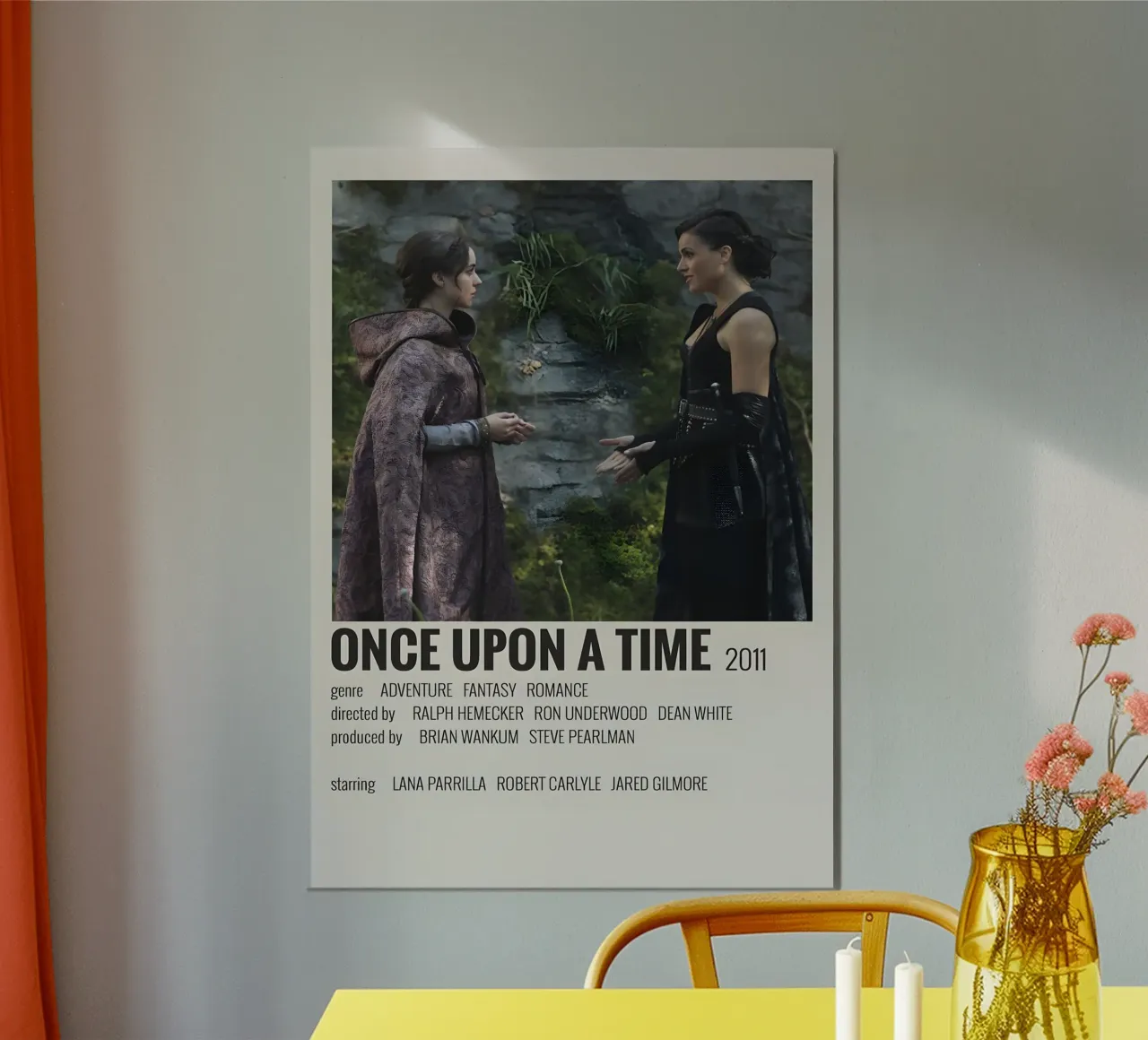 ONCE UPON A TIME 2011 carta hahnemühle da MVFminimalist