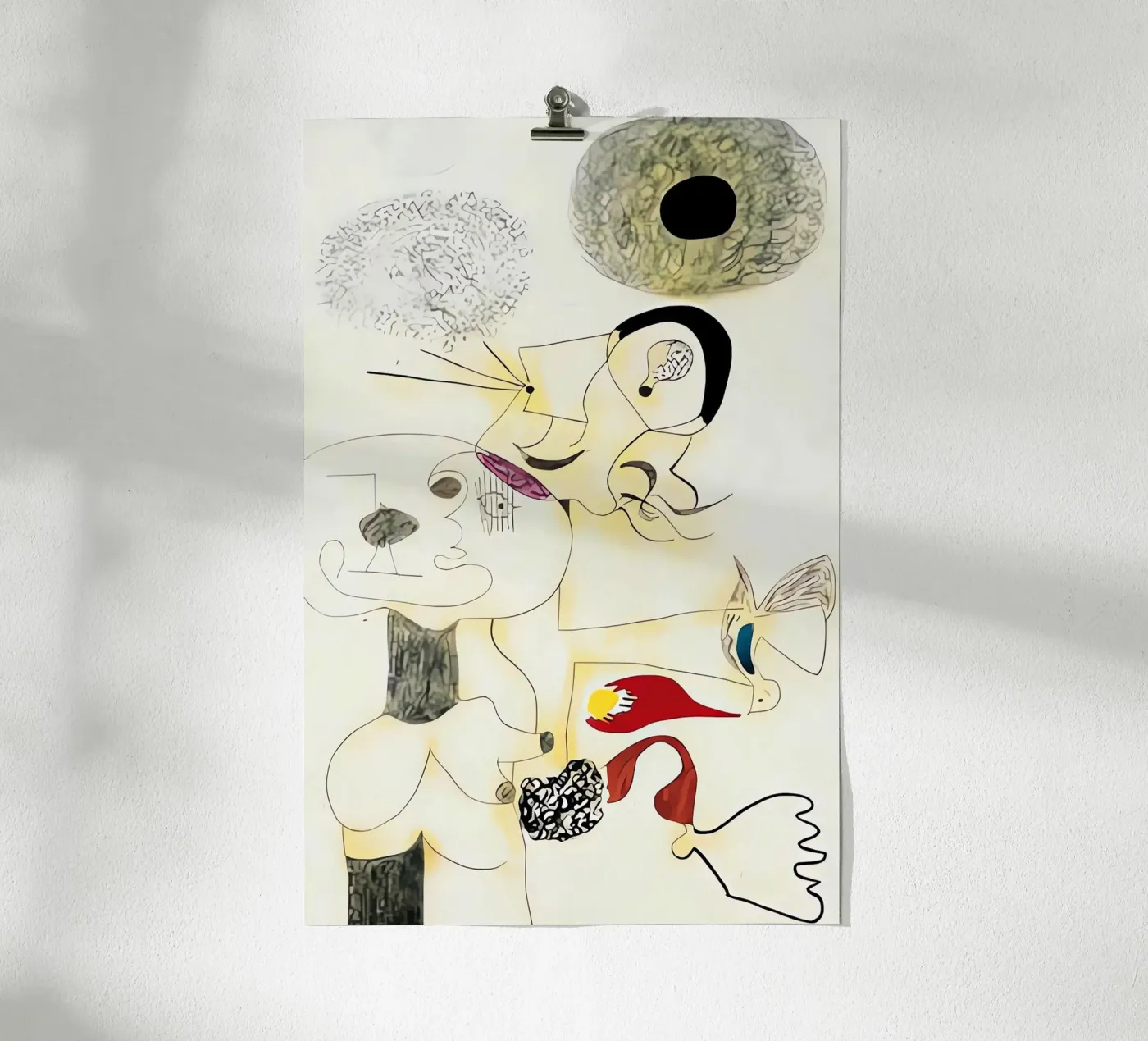 Painting poster by Narciso