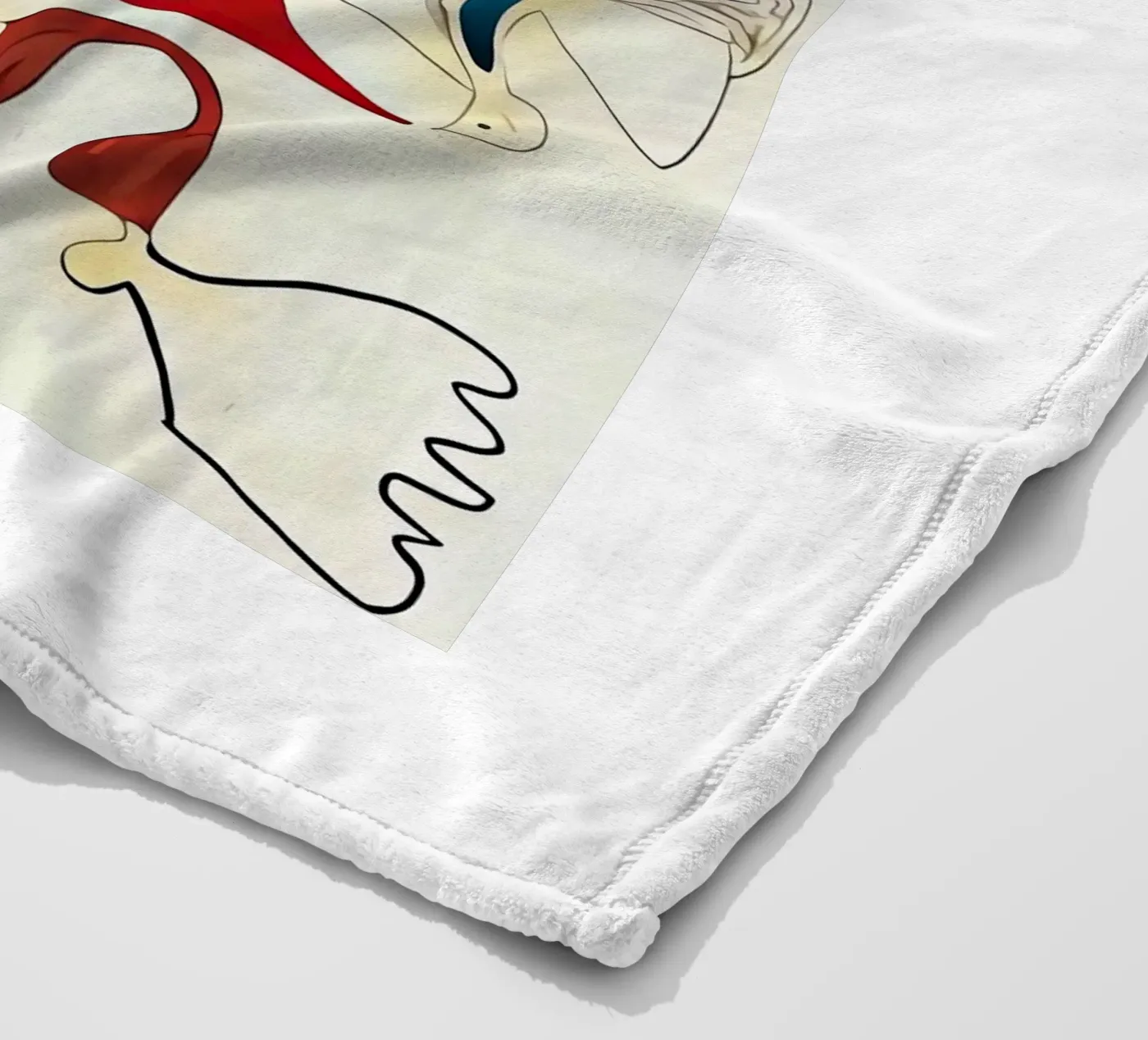 Malerei Fleecedecke von Narciso