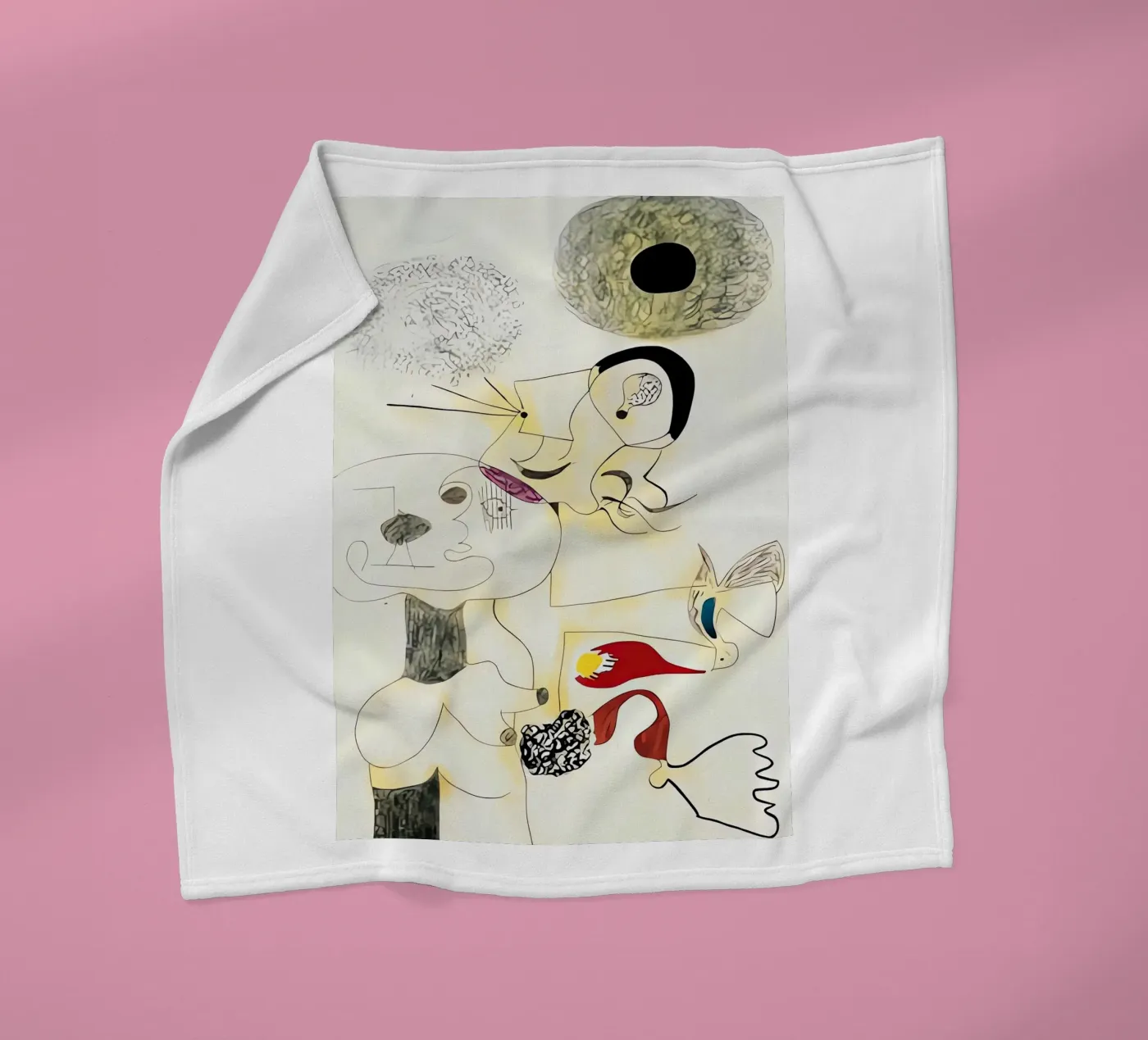 Malerei Fleecedecke von Narciso