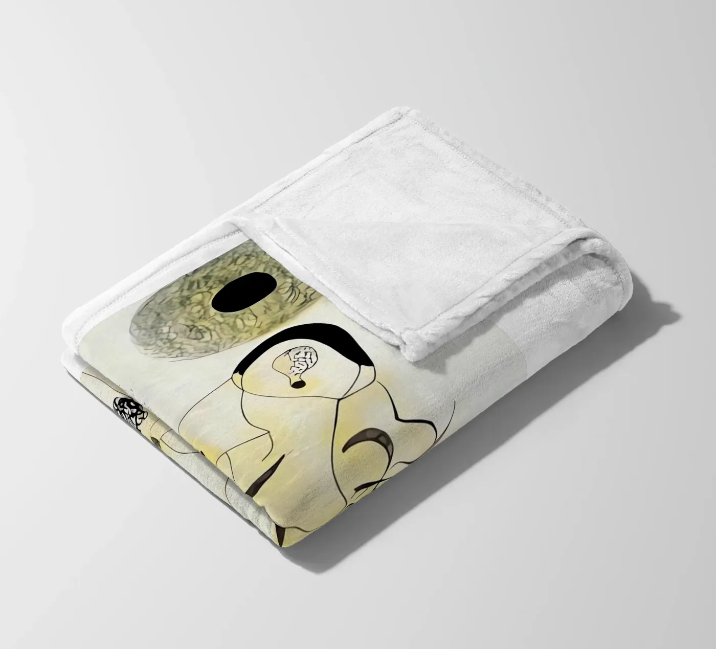 Malerei Fleecedecke von Narciso