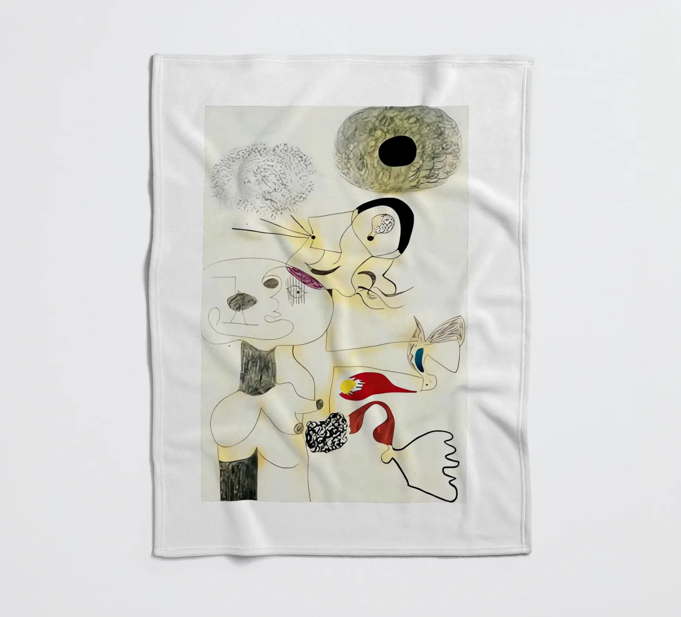 Malerei Fleecedecke von Narciso