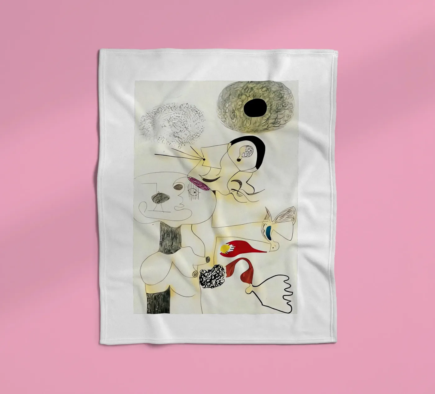 Malerei Fleecedecke von Narciso