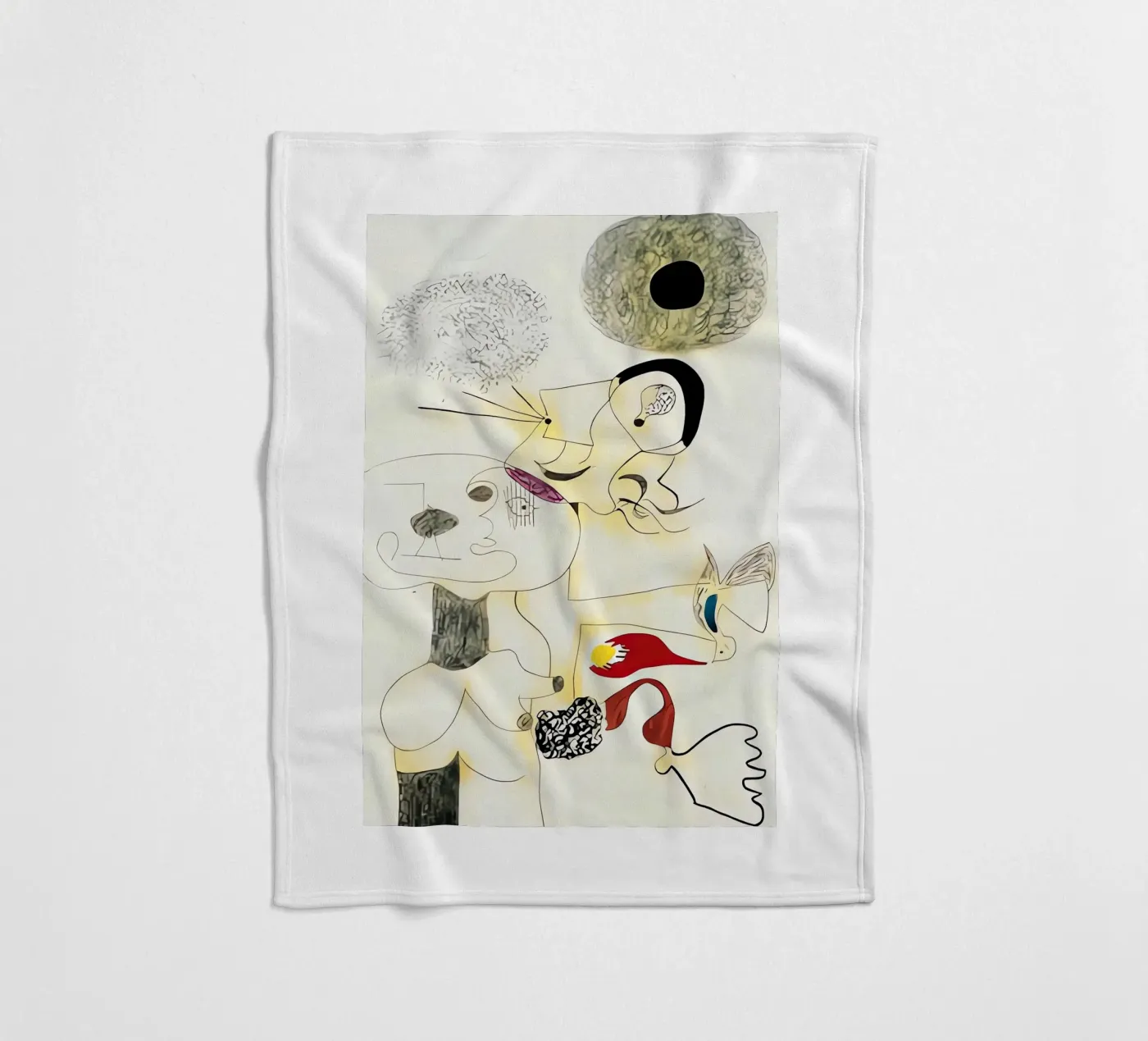 Malerei Fleecedecke von Narciso