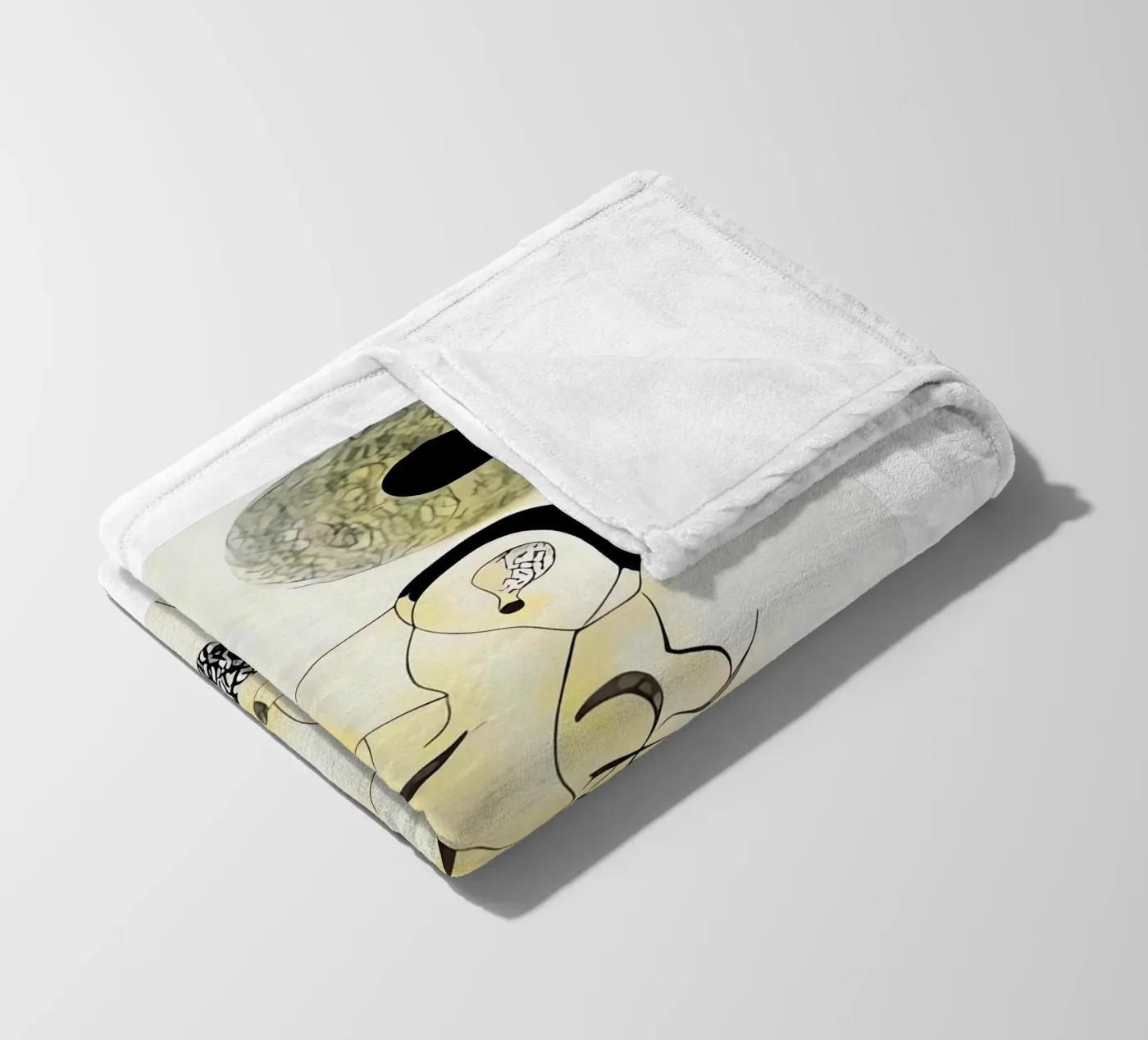 Malerei Fleecedecke von Narciso