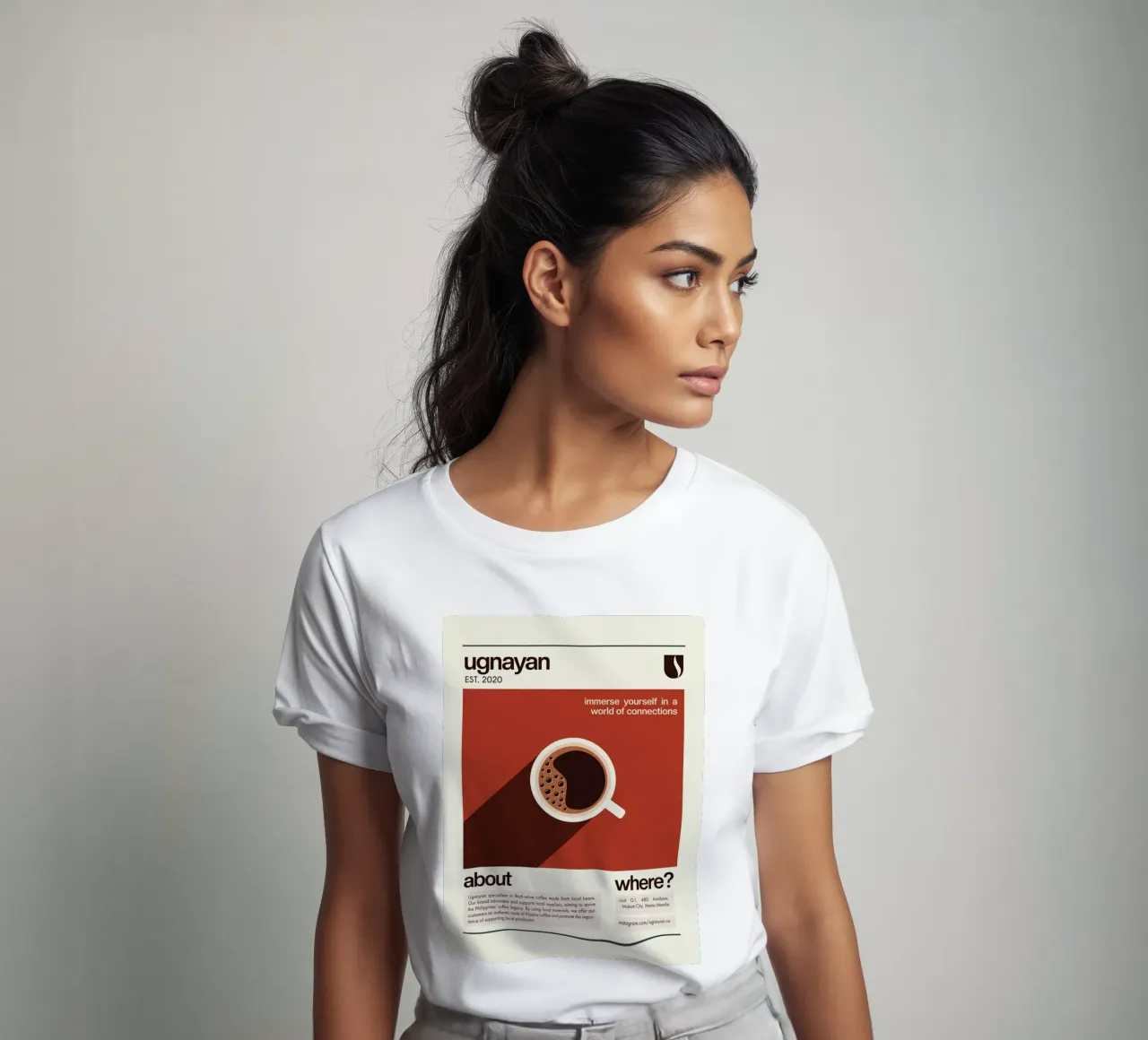 Ugnayan t-shirt de cosmos studio