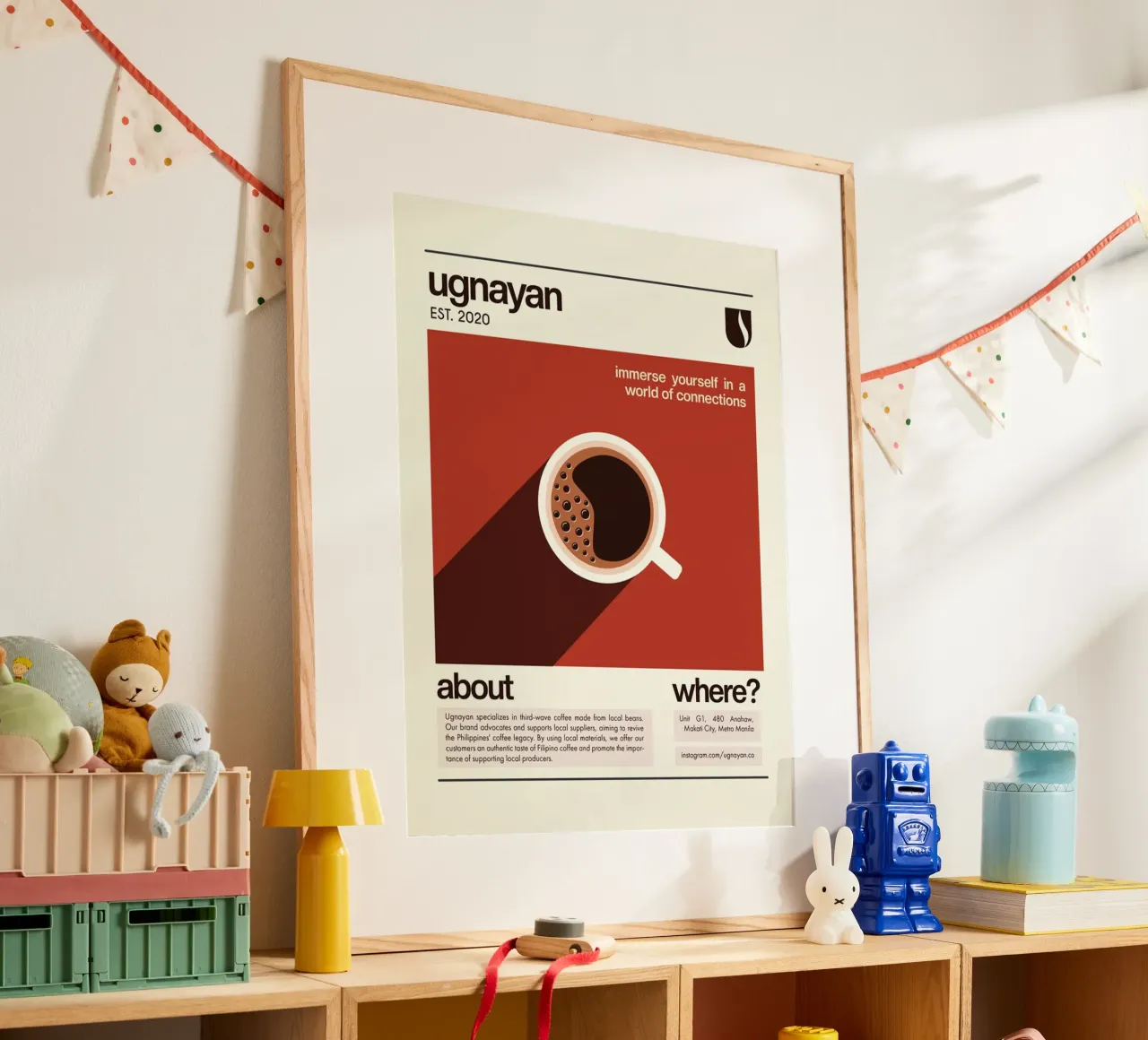 Ugnayan Poster von cosmos studio