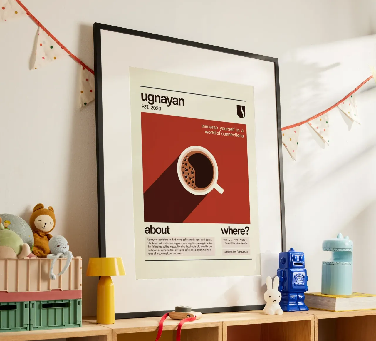 Ugnayan Poster von cosmos studio