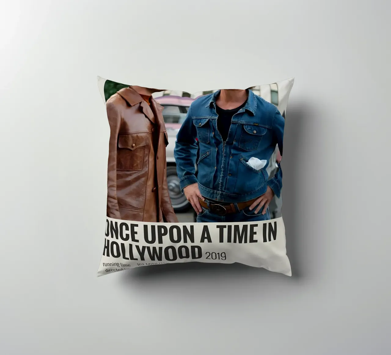 ONCE UPON A TIME IN HOLLYWOOD 2019 cuscino da MVFminimalist