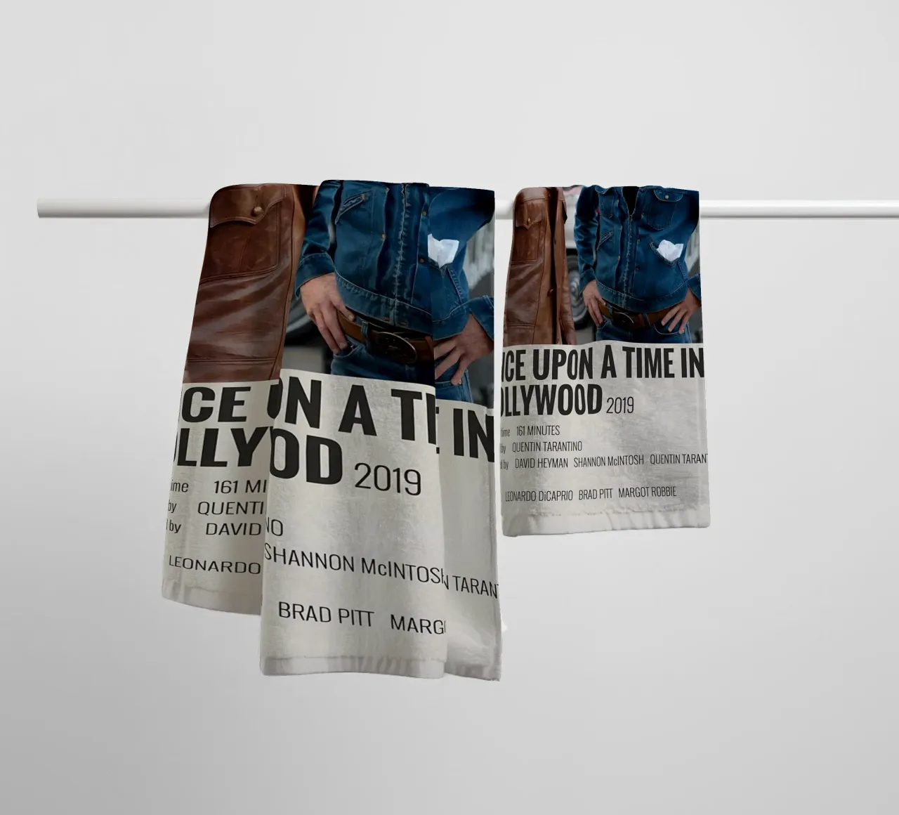 ONCE UPON A TIME IN HOLLYWOOD 2019 asciugamano da bagno da MVFminimalist