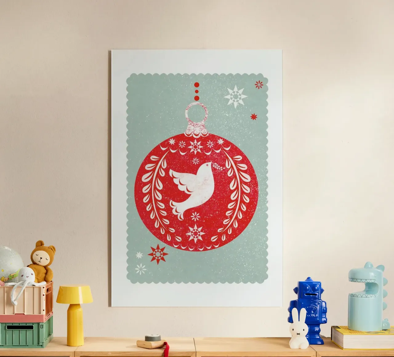 Scandi Bauble plexiglass da Catherine Aguilar