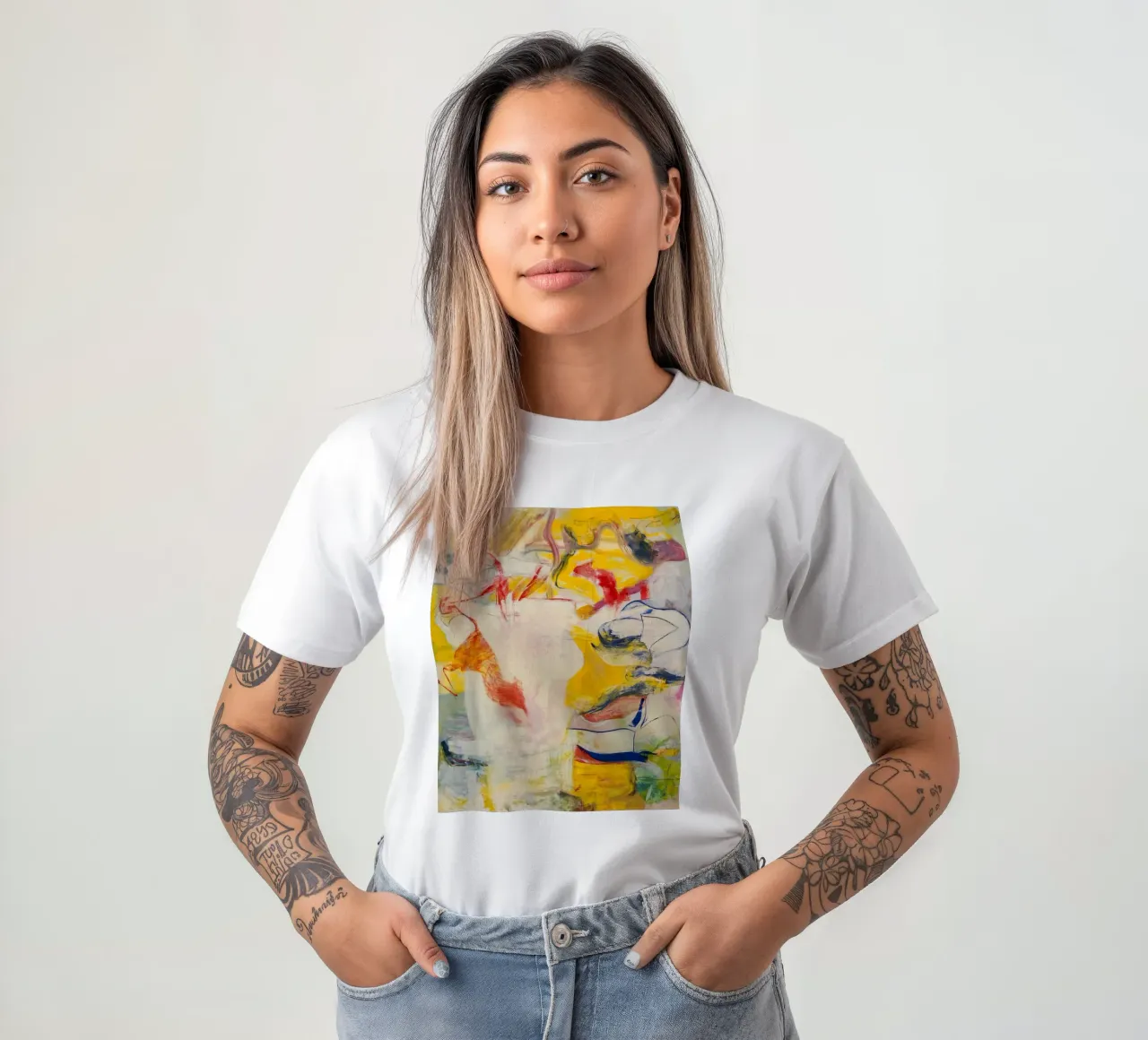 Speciale Willem De Kooning t-shirt da Family ARTWORK