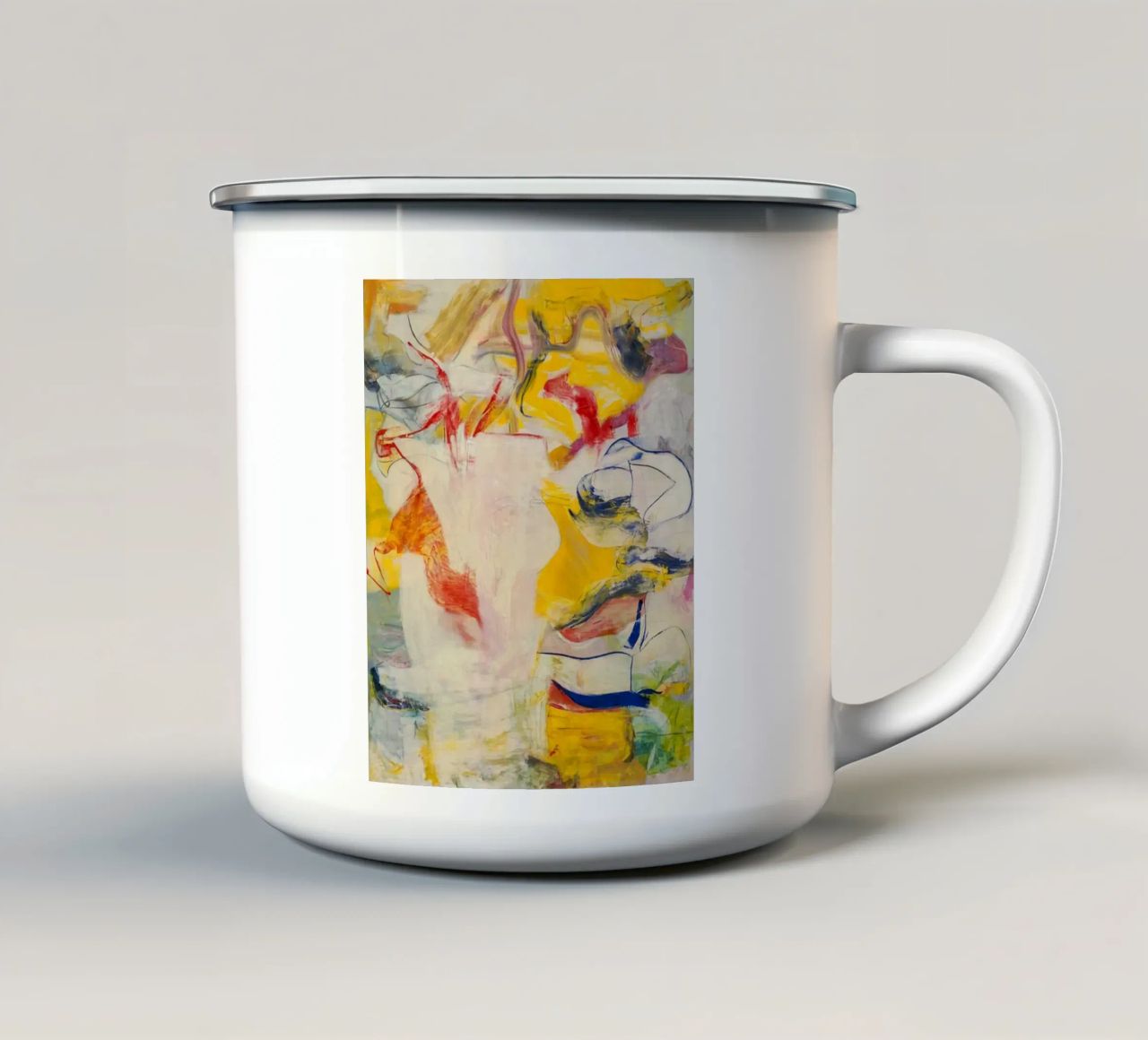Speciale Willem De Kooning tazza in smalto da Family ARTWORK