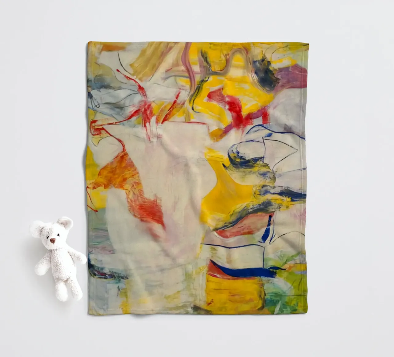 Speciale Willem De Kooning coperta in pile da Family ARTWORK