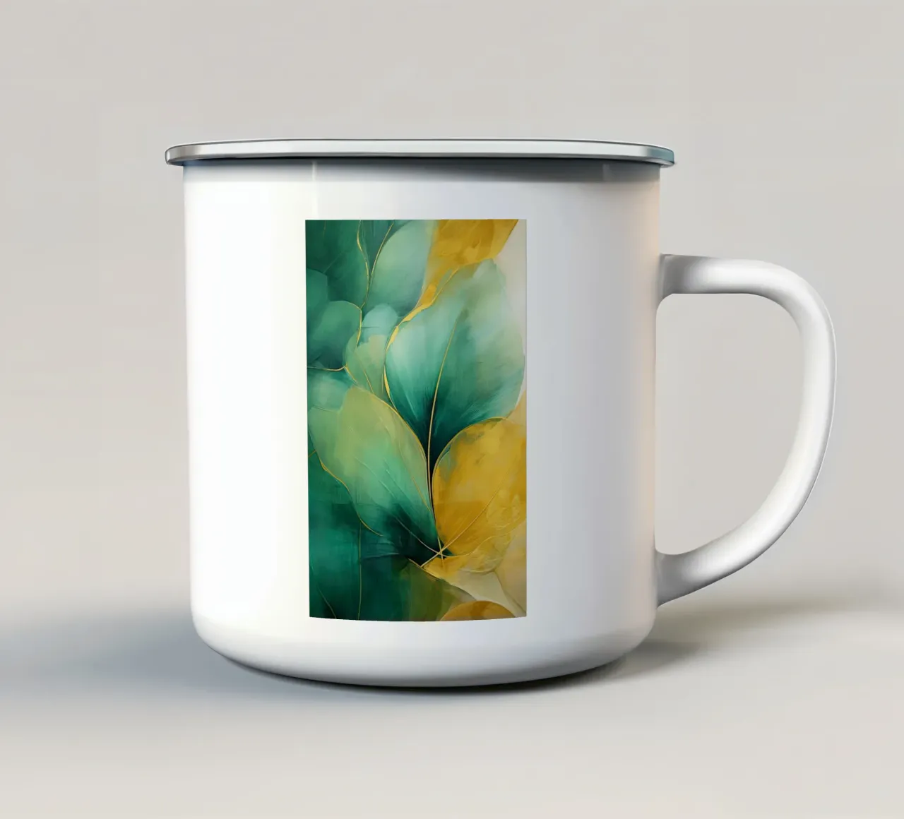 Arte da parete di Imagine tazza in smalto da Imagine