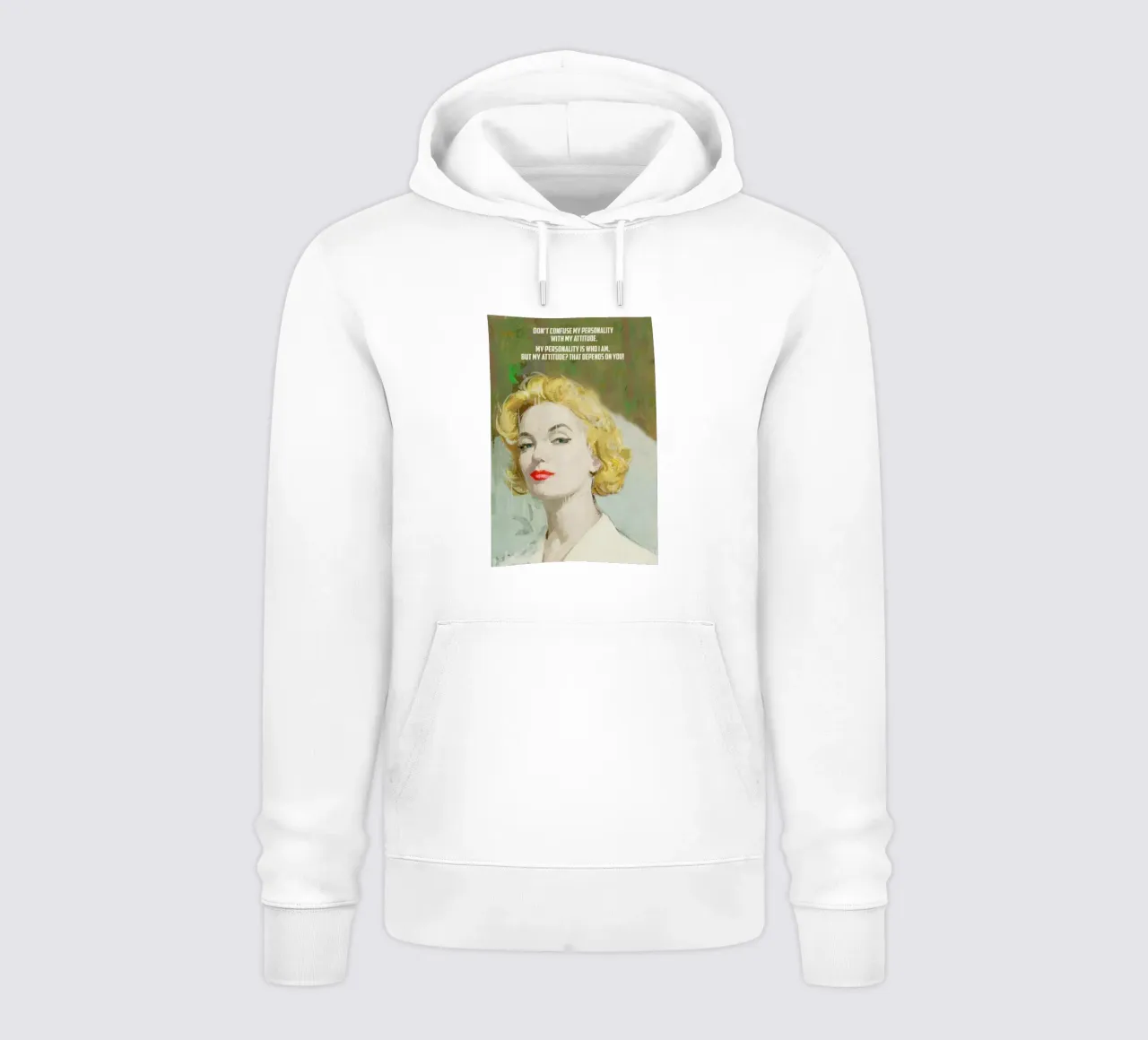 Don’t Confuse sudadera con capucha de Gallery Print and Art Limited