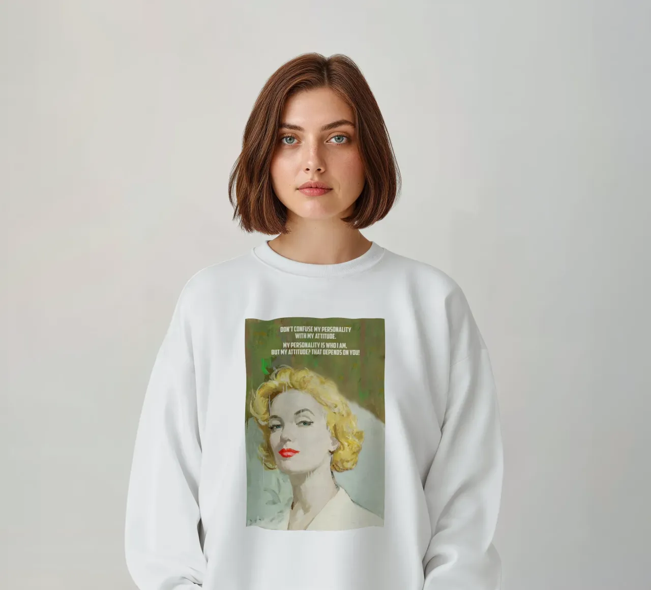 Don’t Confuse felpa da Gallery Print and Art Limited