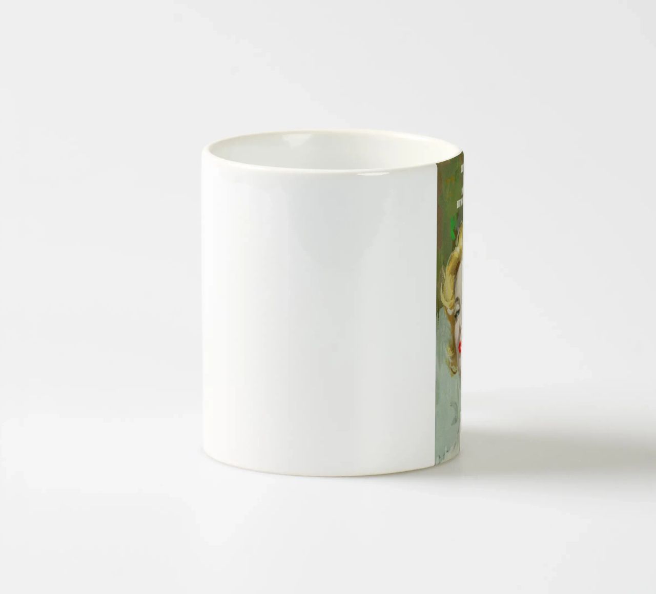 Don’t Confuse tazza in ceramica da Gallery Print and Art Limited