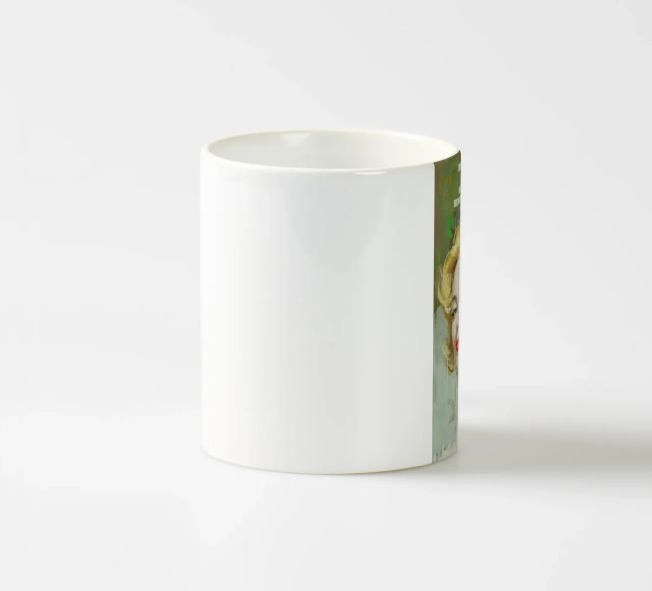 Don’t Confuse Keramik Tasse von Gallery Print and Art Limited