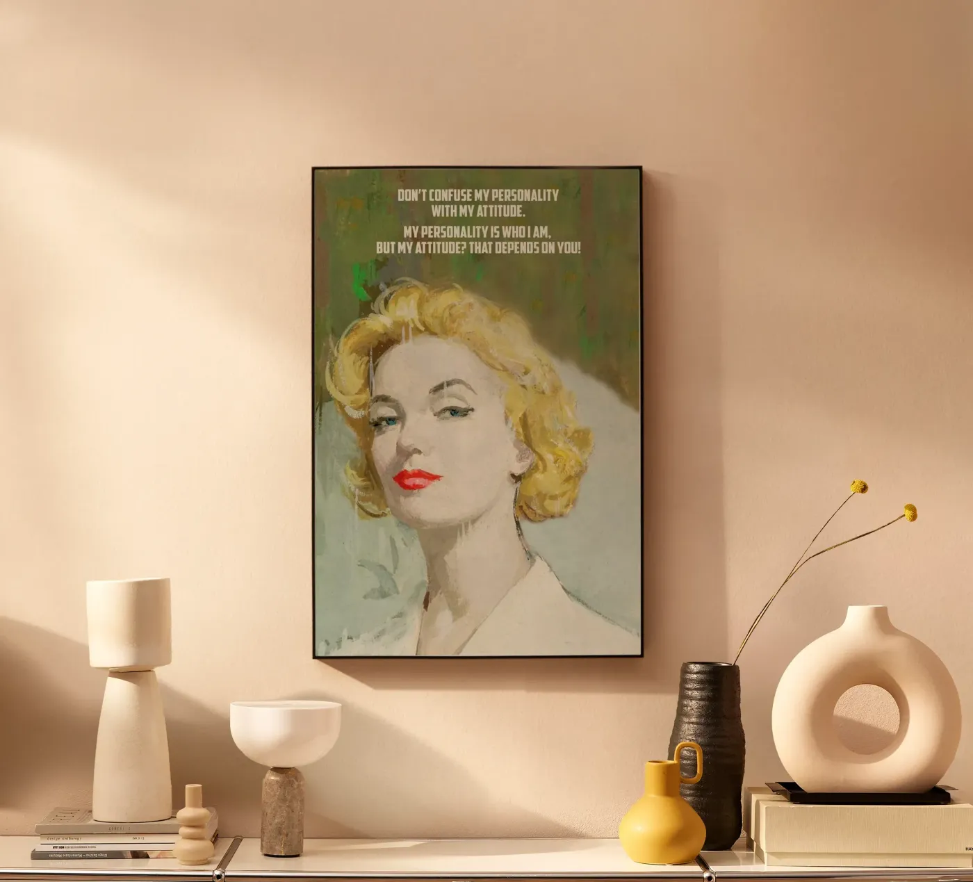 Don’t Confuse Acryl-Glas von Gallery Print and Art Limited