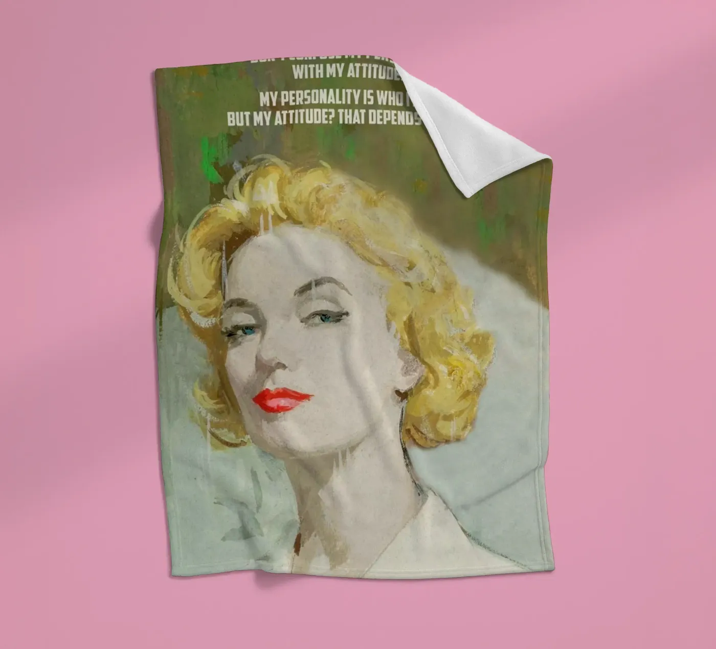 Don’t Confuse fleecedeken van Gallery Print and Art Limited