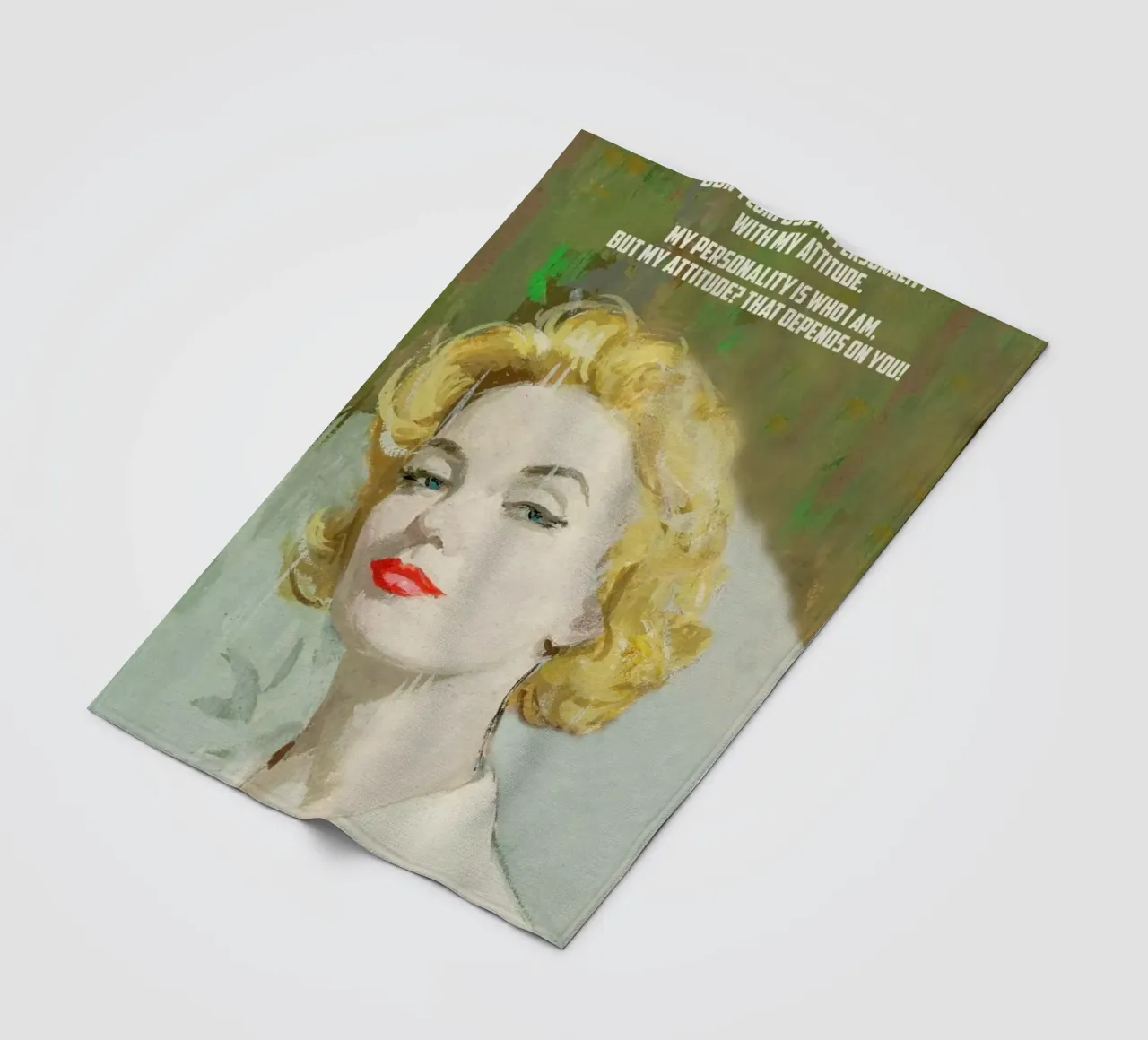 Don’t Confuse coperta in pile da Gallery Print and Art Limited