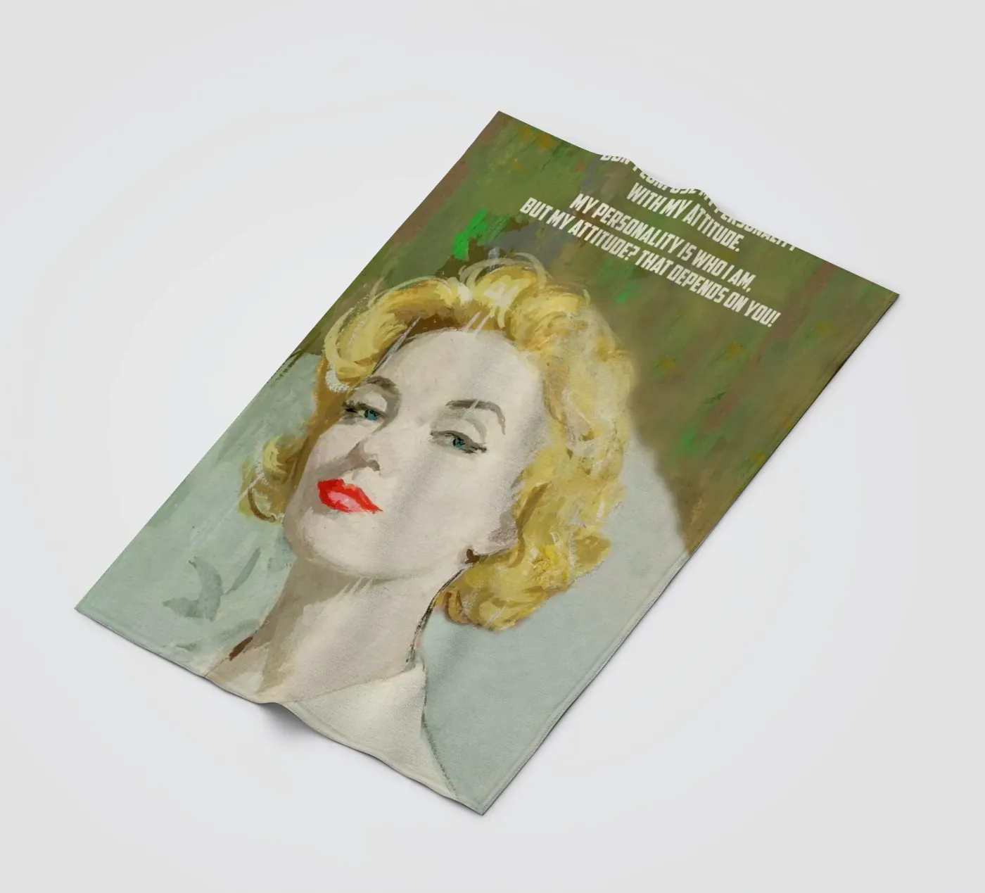 Don’t Confuse fleecedeken van Gallery Print and Art Limited